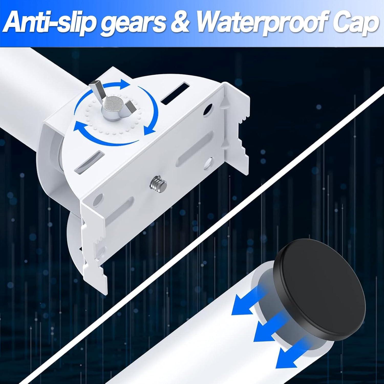 Soporte de Montaje en Poste Kdraco K202 para Antena Exterior