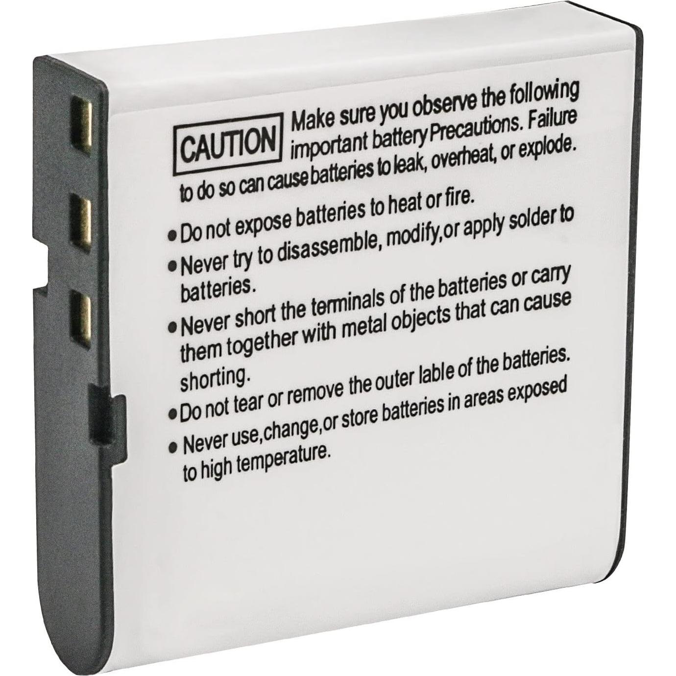 Kastar 4 Baterías NP-40 y Cargador de Pared AC 1700mAh