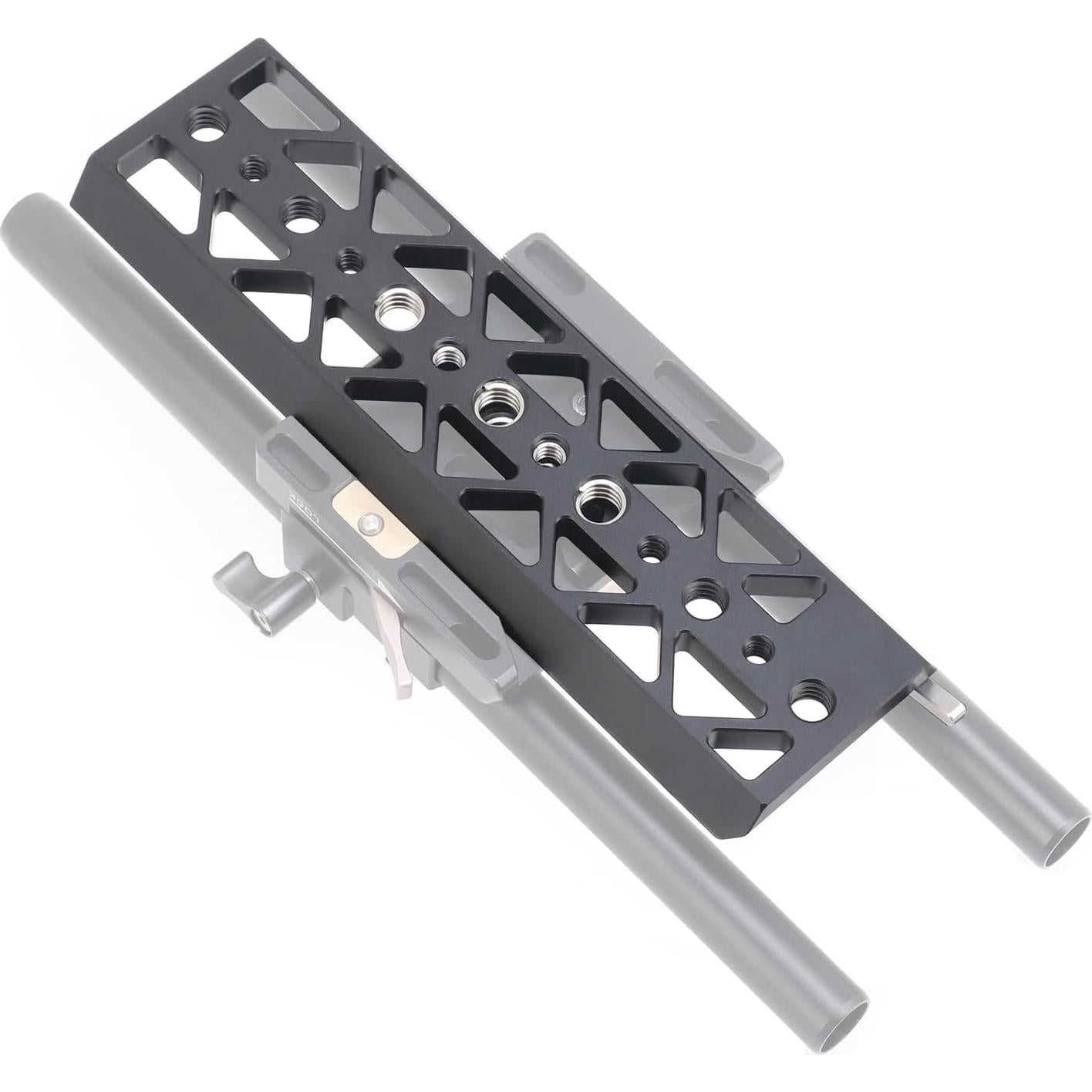 Placa Dovetail Ligera 203mm FocusFoto para Jaula de Cámara