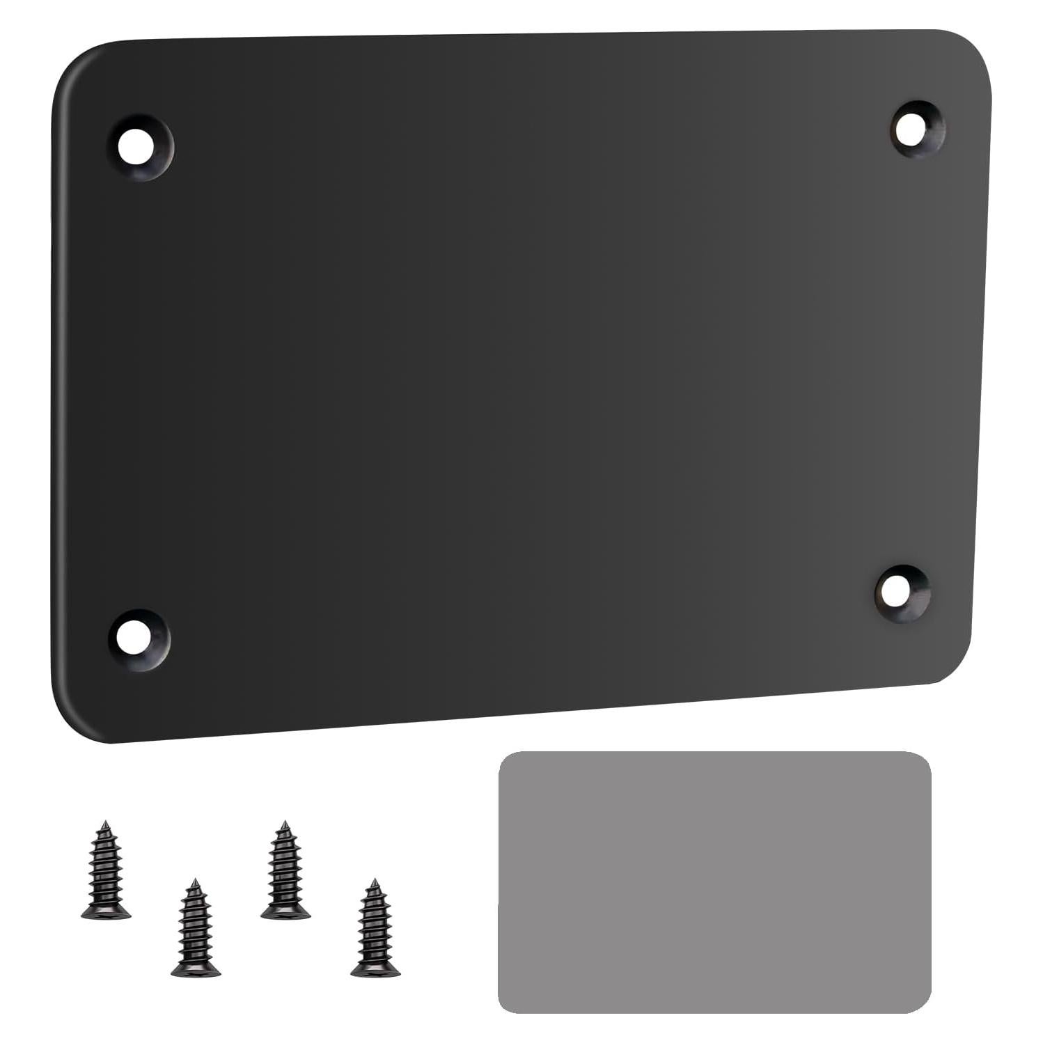 Placa de Metal STONVUE para Cámara de Respaldo Inalámbrica 11.6x8.8cm