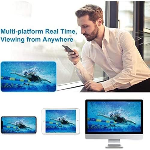 Cámara de Seguridad Submarina Barlus H.265 5MP IP68 con HDD 1TB