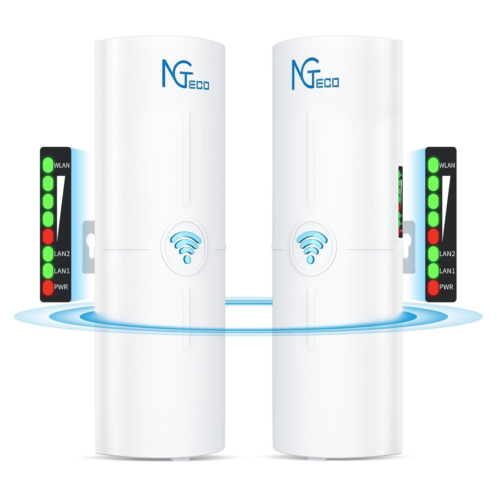 Puente Inalámbrico NGTeco NG-CPE820 5KM 14dBi Exterior