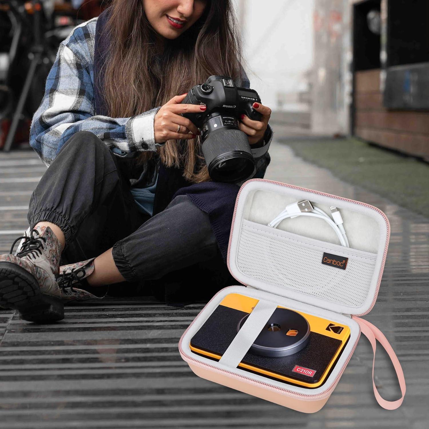 Funda Canboc para Impresora Kodak Mini 2 Retro 4PASS Oro Rosa