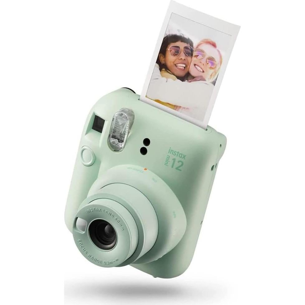 Cámara Instantánea Fujifilm Instax Mini 12 Verde Menta + 20 Fotos