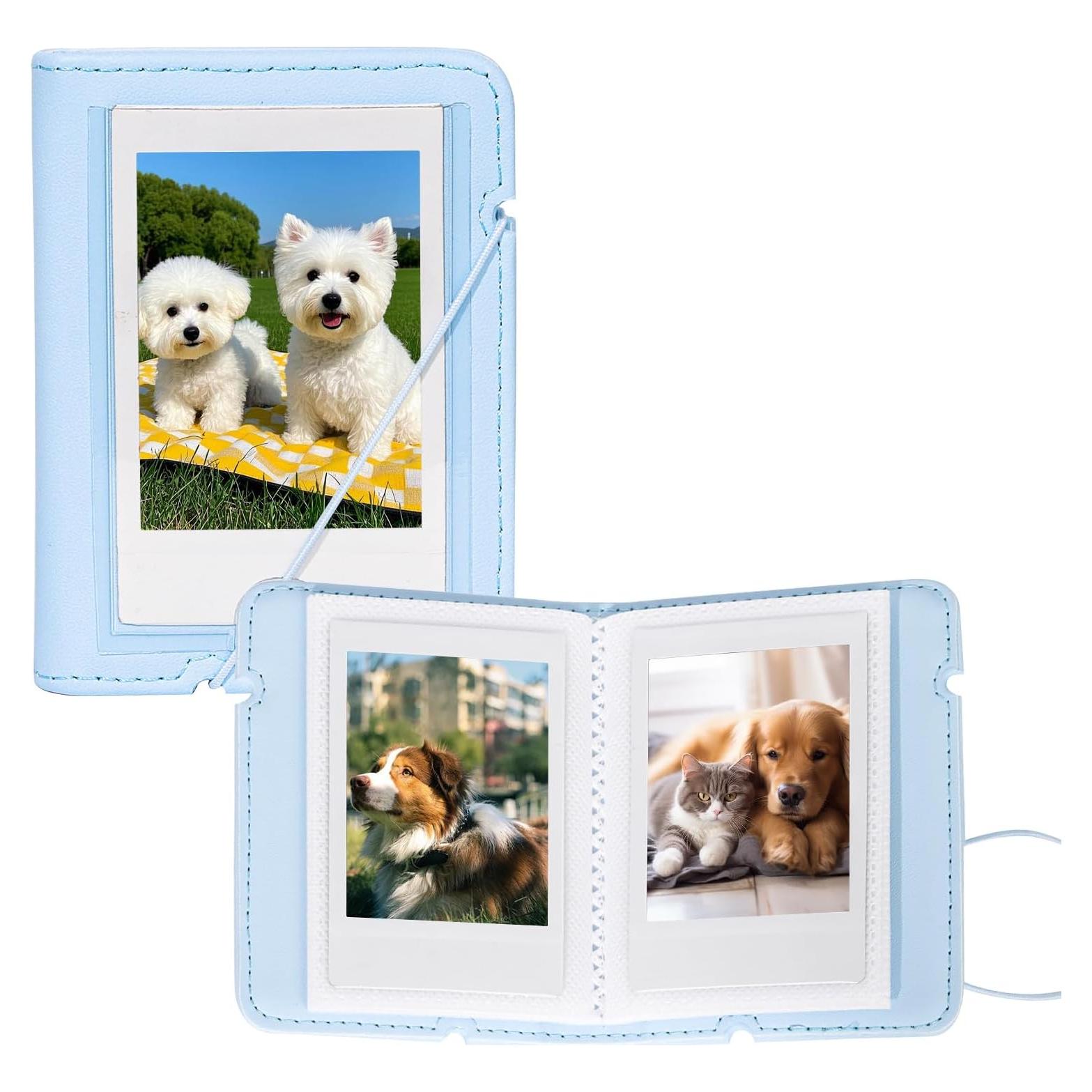 Álbum de Fotos Polaroid CAIYOULE 28 Bolsillos Azul