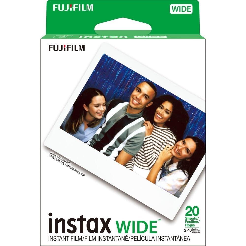Cámara Instantánea Híbrida Fujifilm Instax Wide EVO con 30 Exposiciones