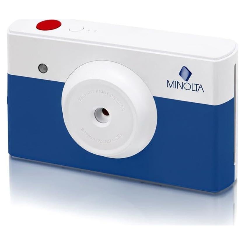 Cámara Digital Instantánea Minolta Instapix 10MP Azul