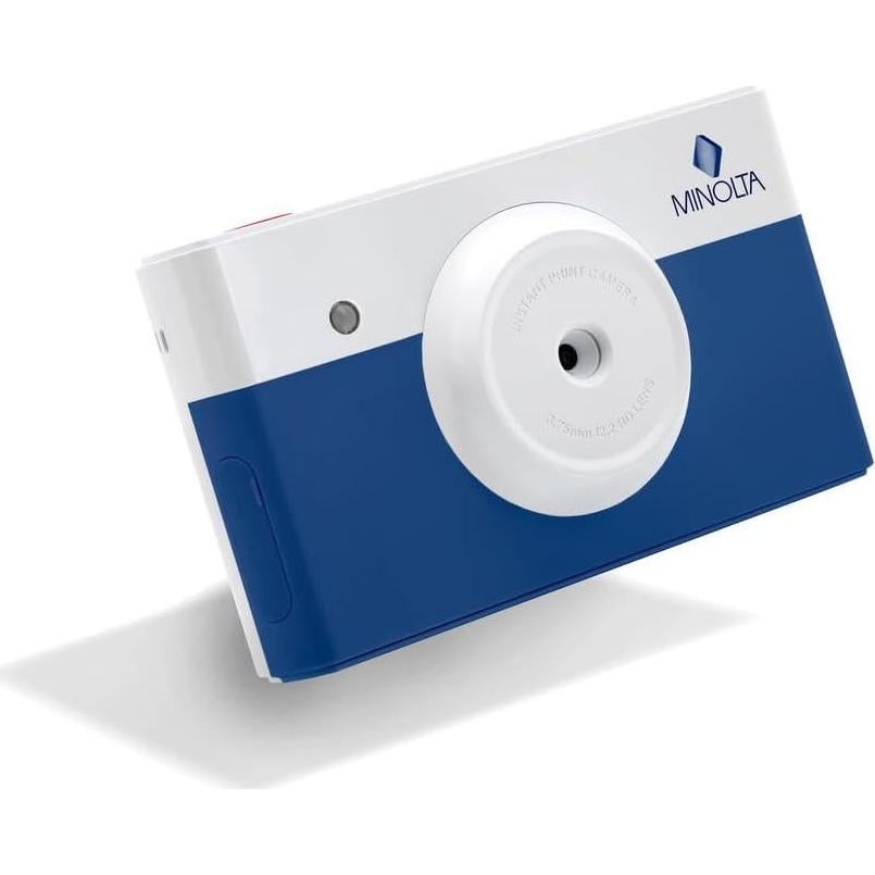 Cámara Digital Instantánea Minolta Instapix 10MP Azul