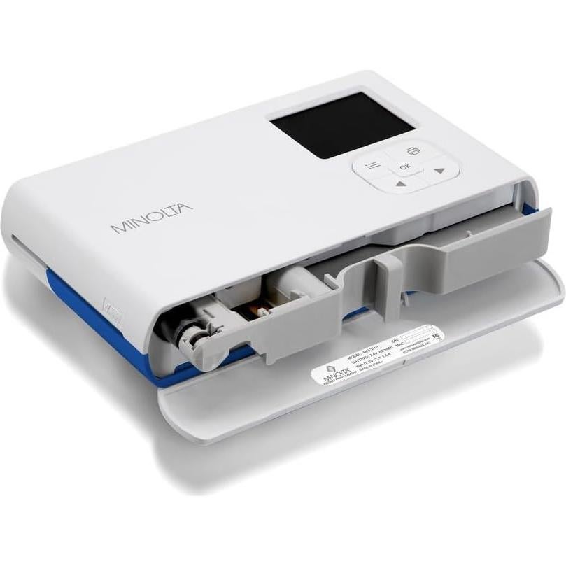 Cámara Digital Instantánea Minolta Instapix 10MP Azul