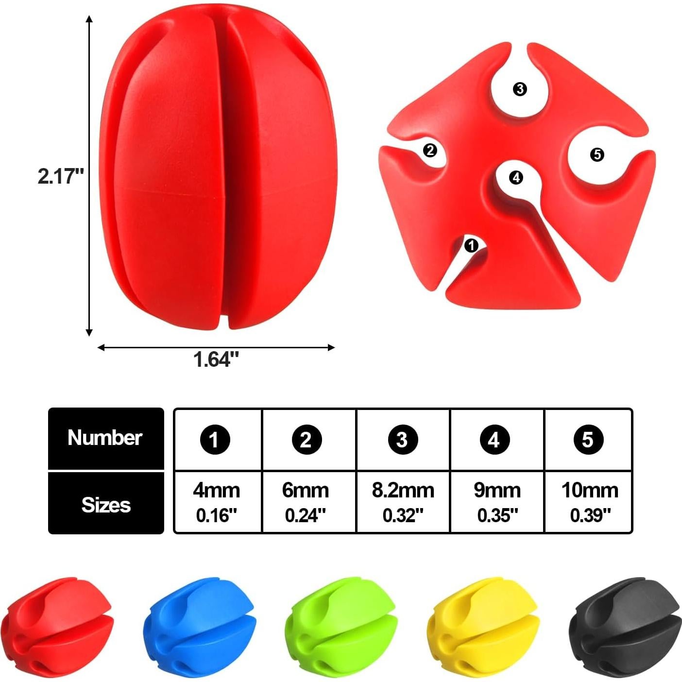 10 Correas de Soporte para Varas de Pesca HUIKANGSHENG