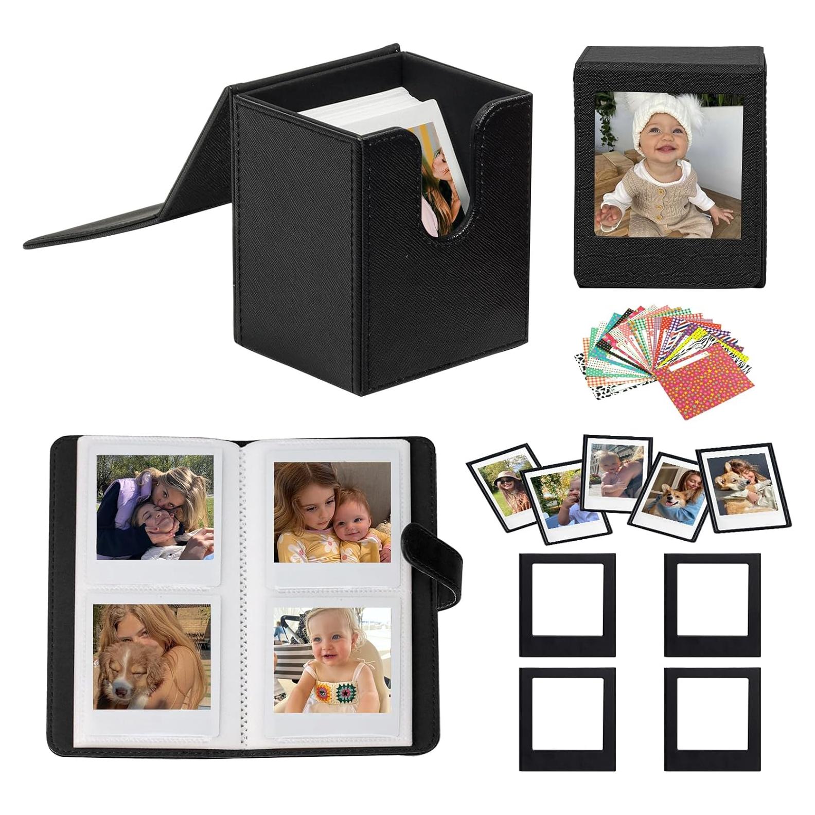 Accesorios CAIYOULE para Fujifilm Instax SQ - Álbum, Marco y Etiquetas