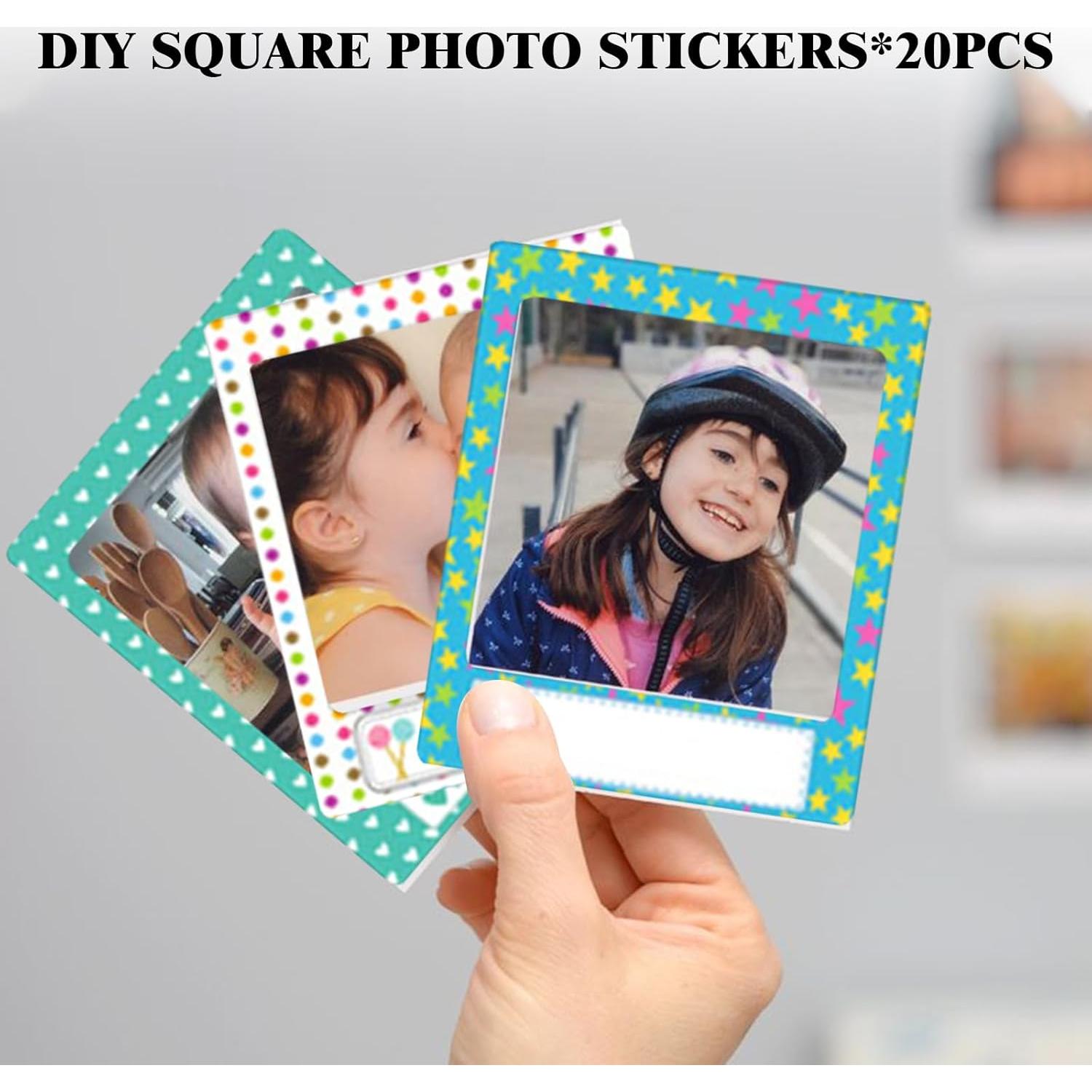 Accesorios CAIYOULE para Fujifilm Instax SQ - Álbum, Marco y Etiquetas