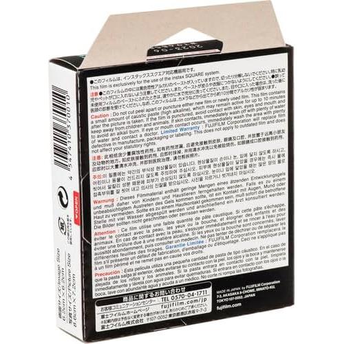 Película Instantánea Negra FUJIFILM INSTAX Cuadrado 40 Exposiciones