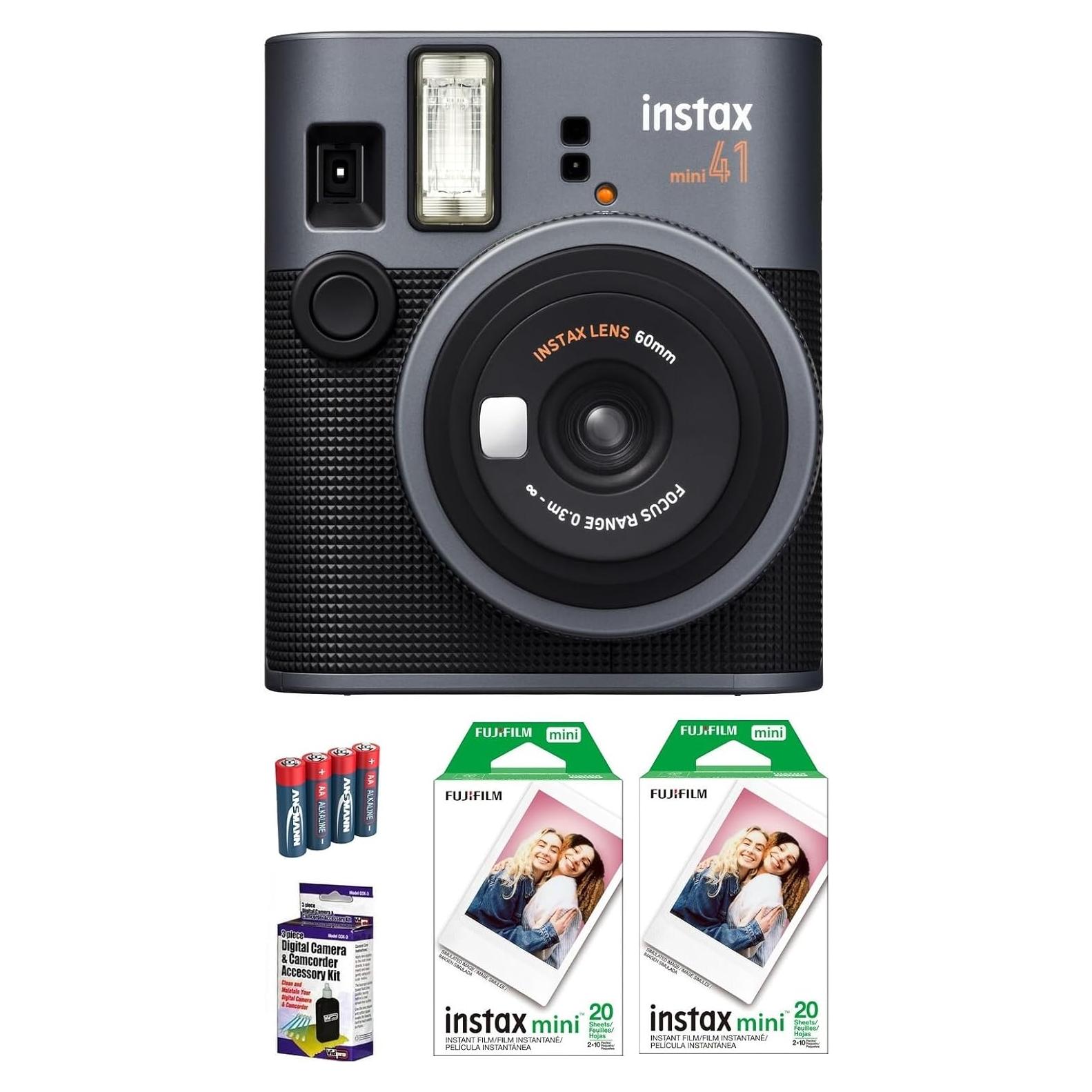 Cámara de Película Instantánea Fujifilm Instax Mini 41 + Kit