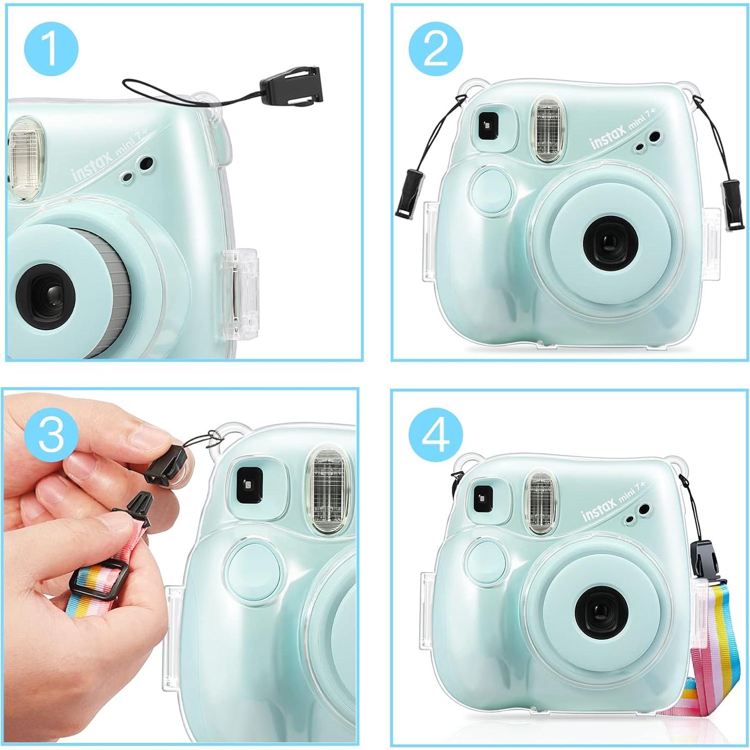 Funda Protectora Fintie para Cámara Fujifilm Instax Mini 7+