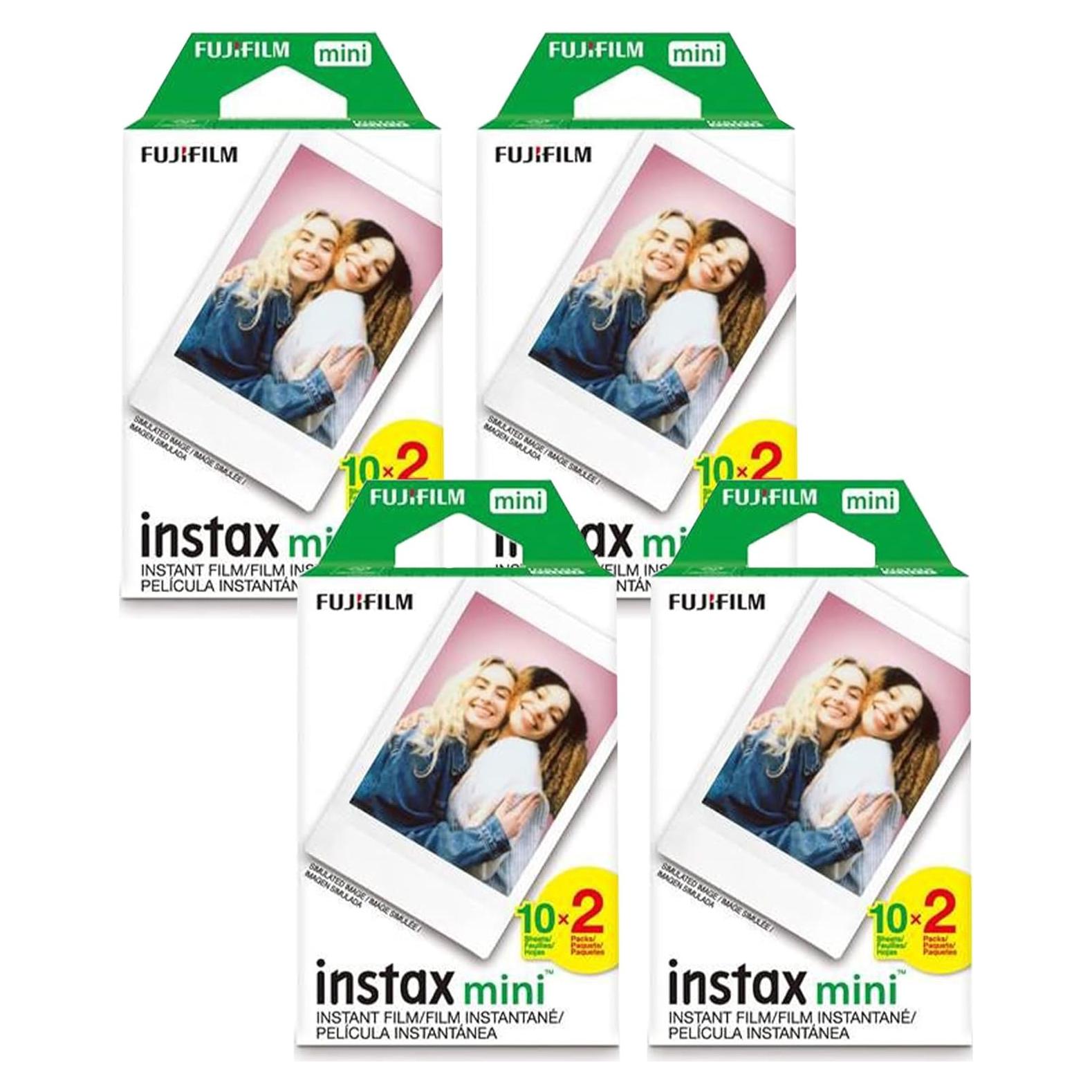 Paquete de película instantánea Fujifilm instax mini 20 exposiciones