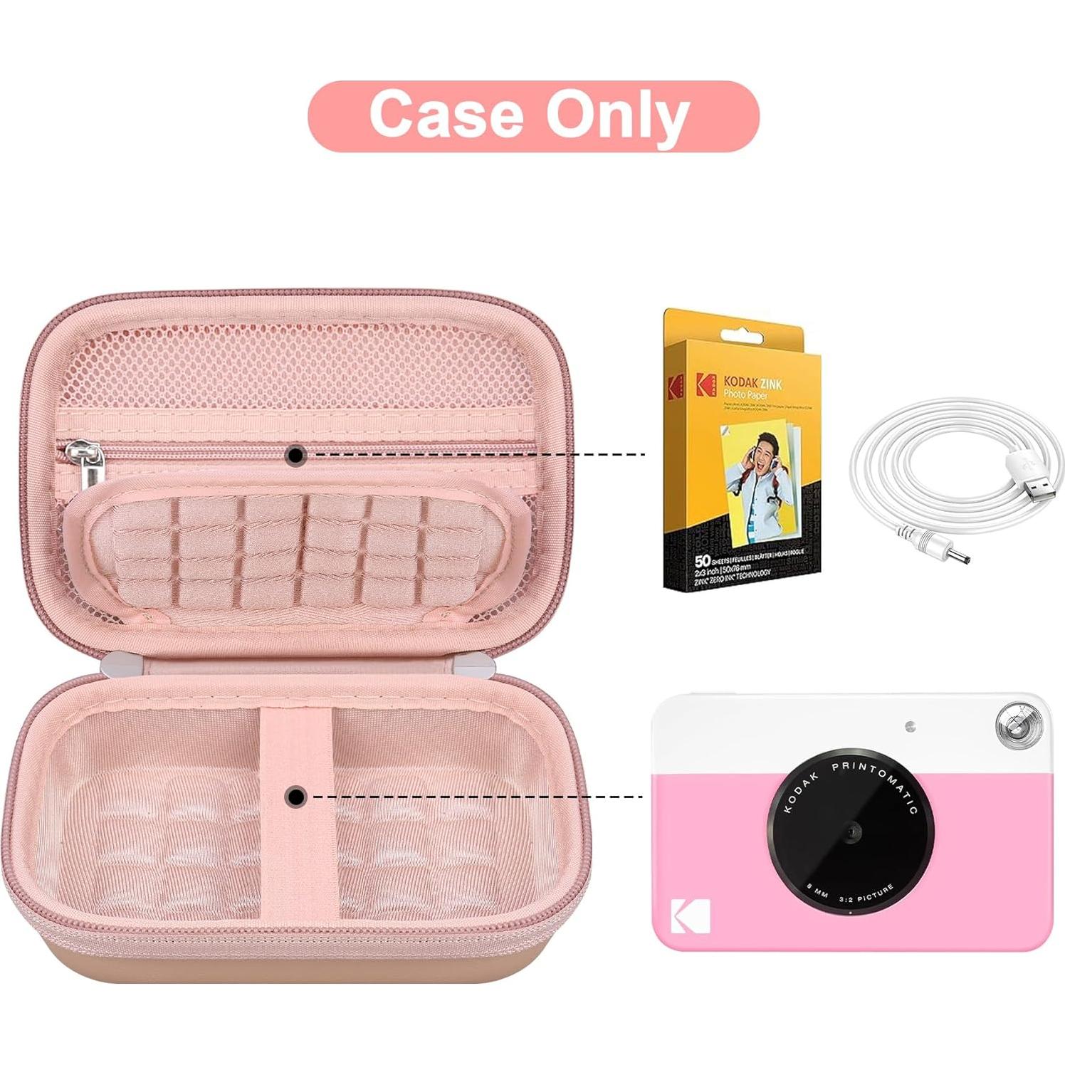 Funda Canboc Rosa Dorado para Cámara Kodak Printomatic