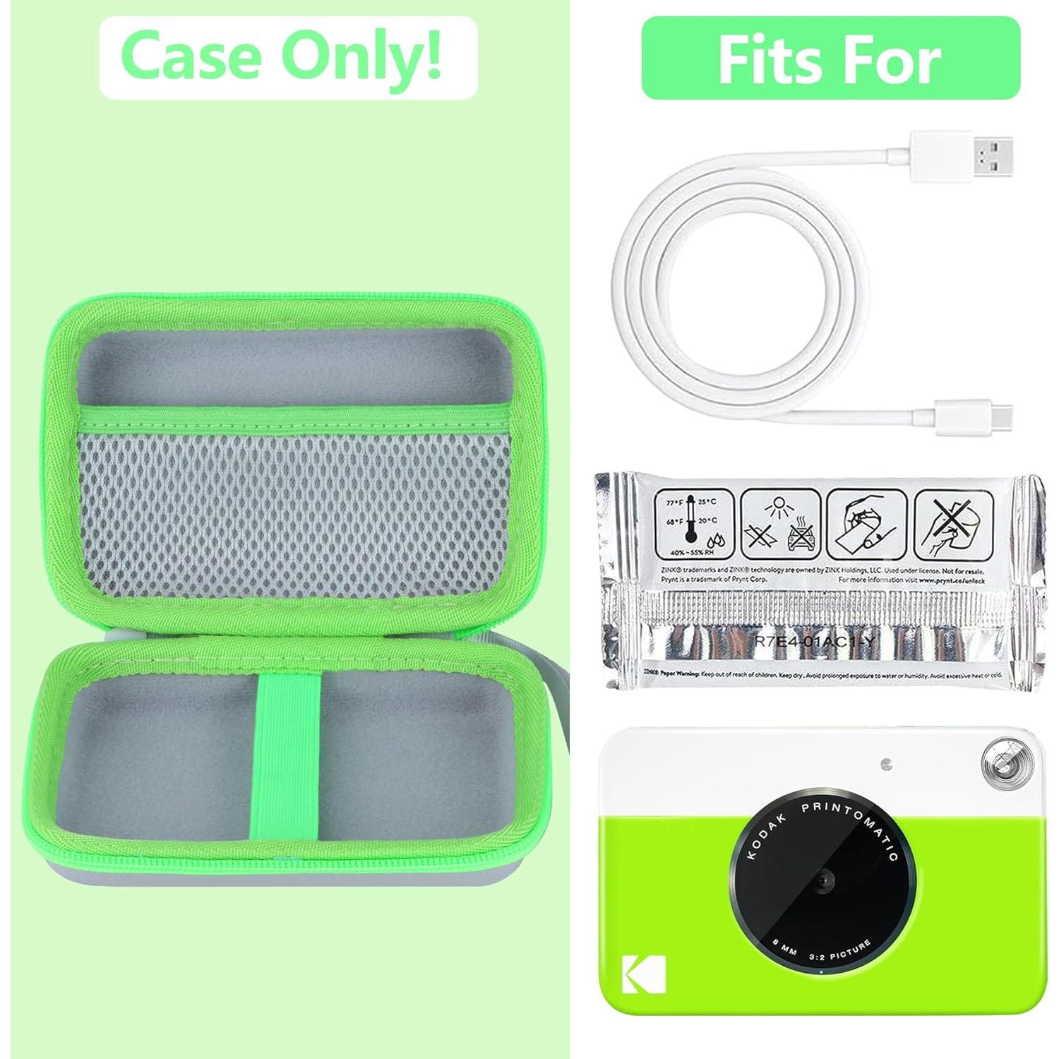 Funda Dura RIYADAone para Cámara Kodak Printomatic Blanca y Verde
