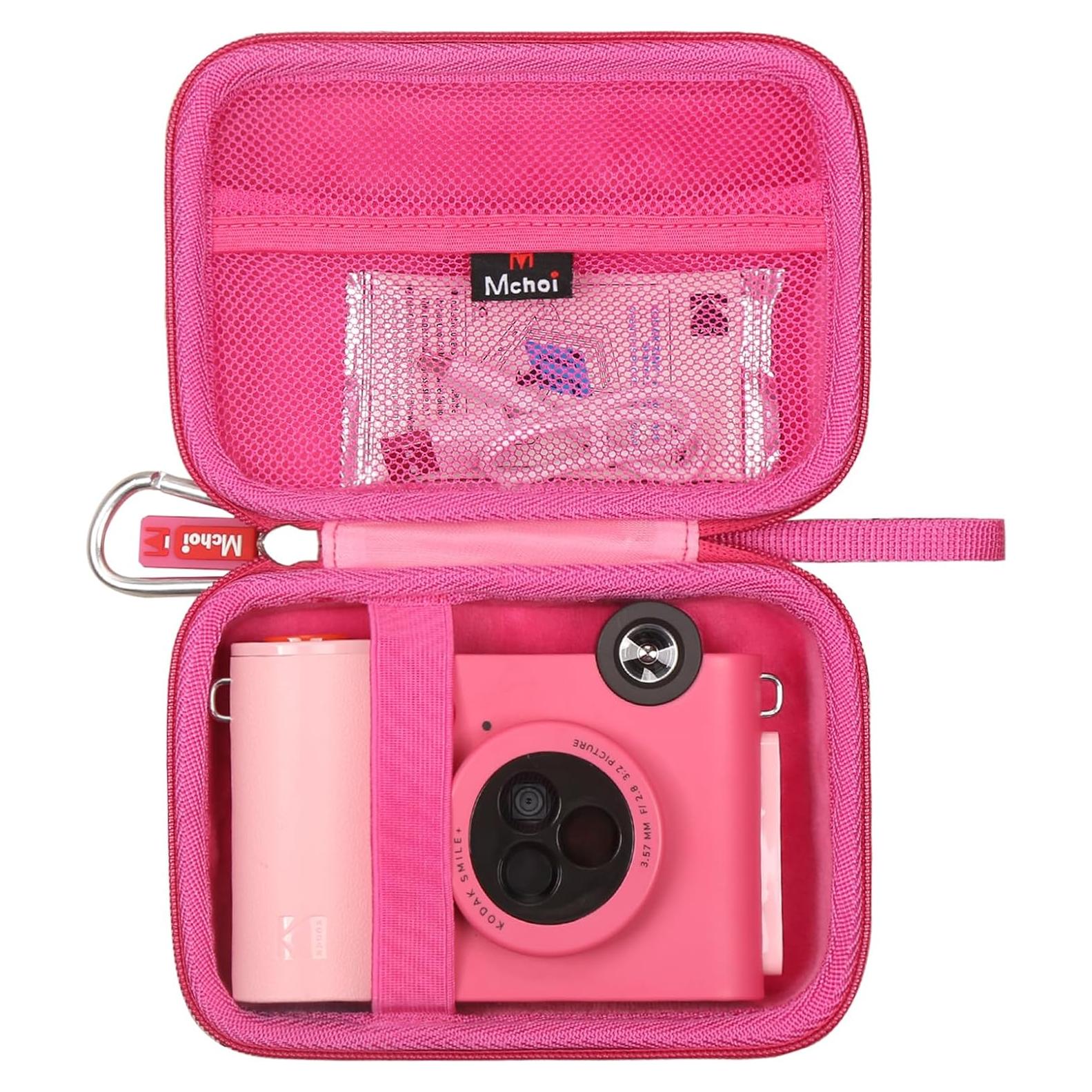 Funda Dura Mchoi Rosa para Kodak Smile+ y Smile Plus