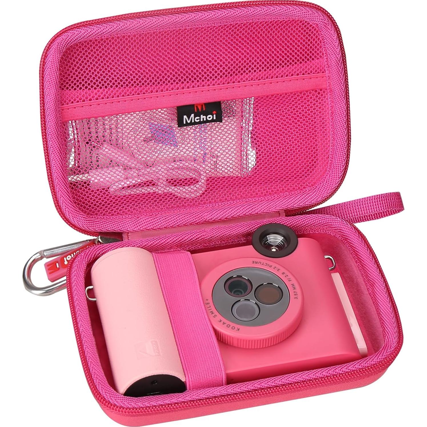 Funda Dura Mchoi Rosa para Kodak Smile+ y Smile Plus