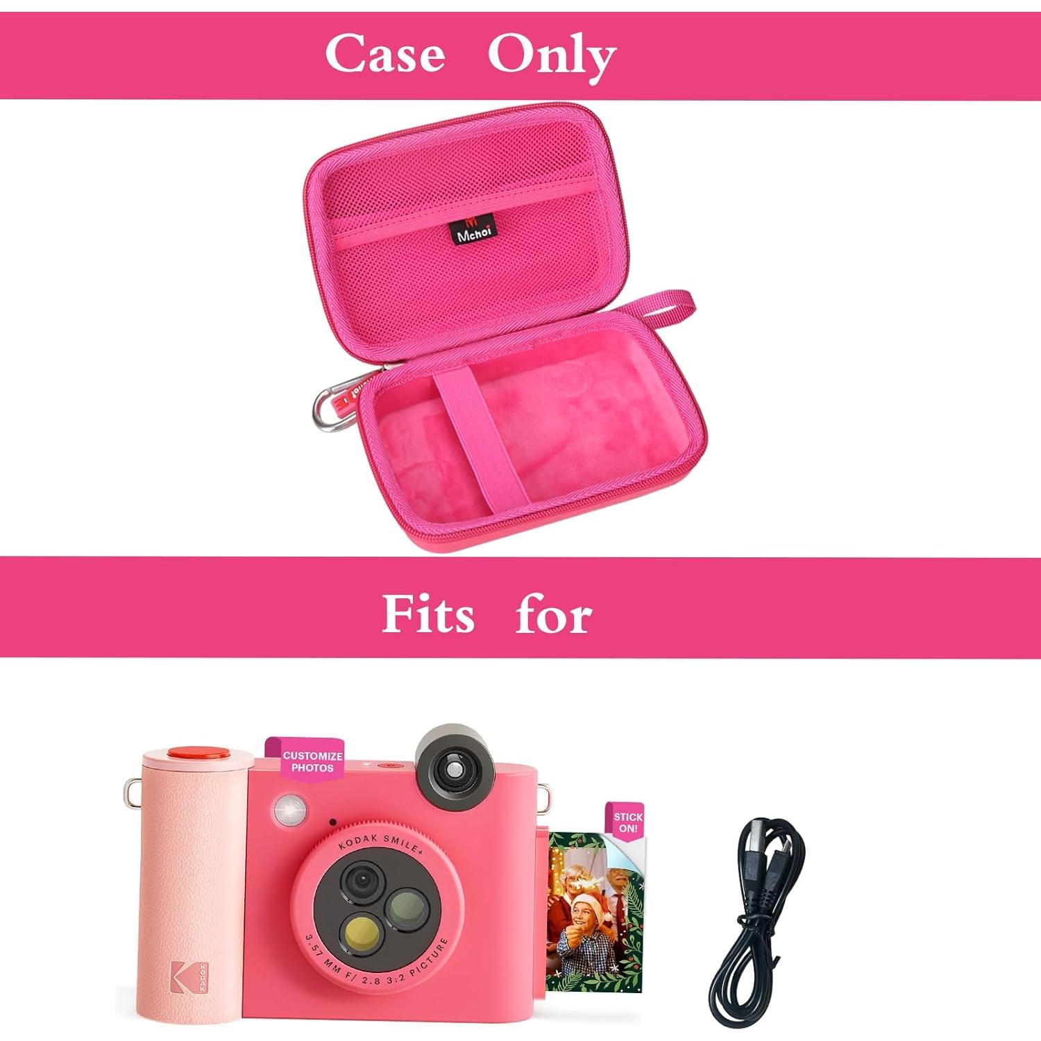 Funda Dura Mchoi Rosa para Kodak Smile+ y Smile Plus