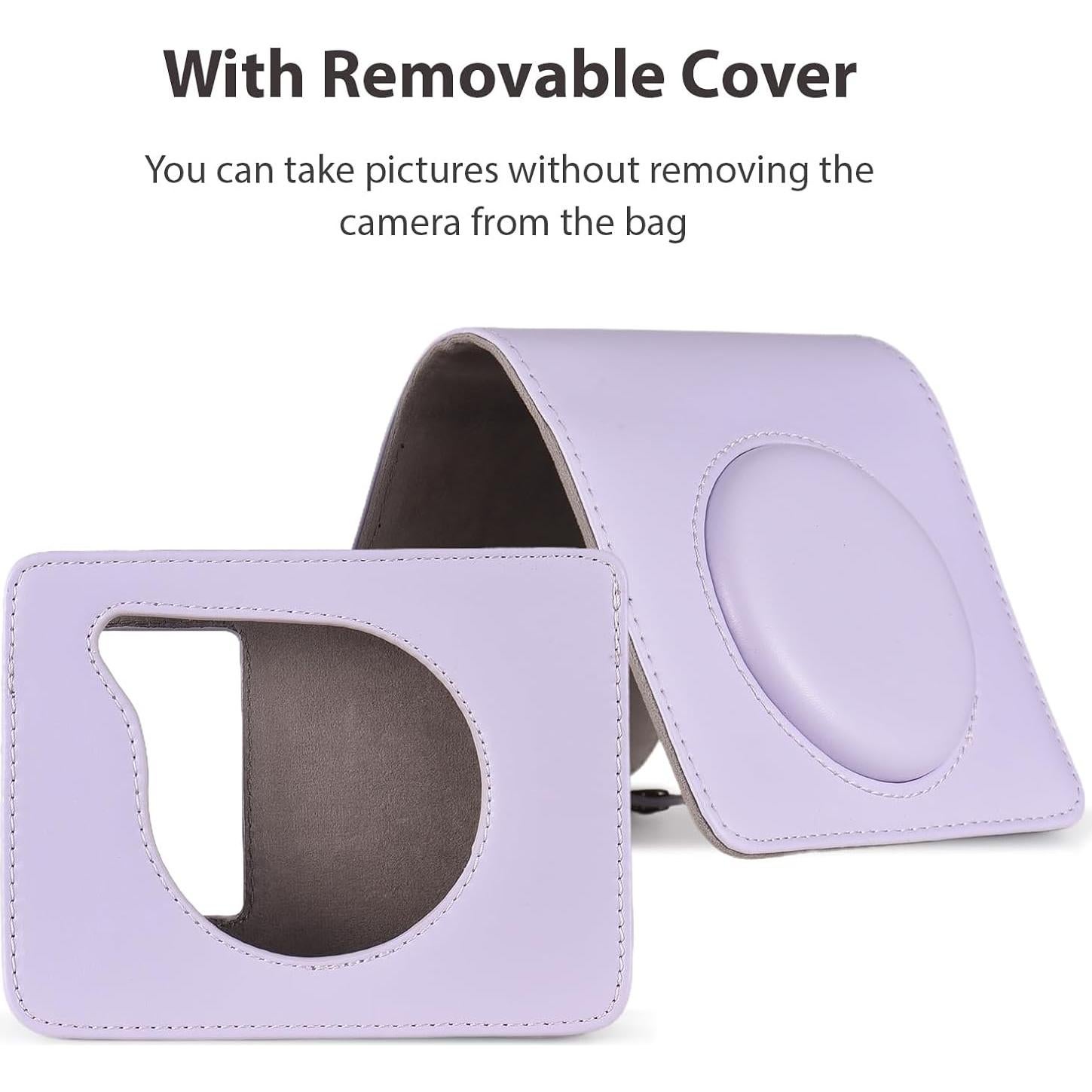 Funda de Cámara Andoer Retro Cuero PU para Kodak C300R/Mini Shot 3