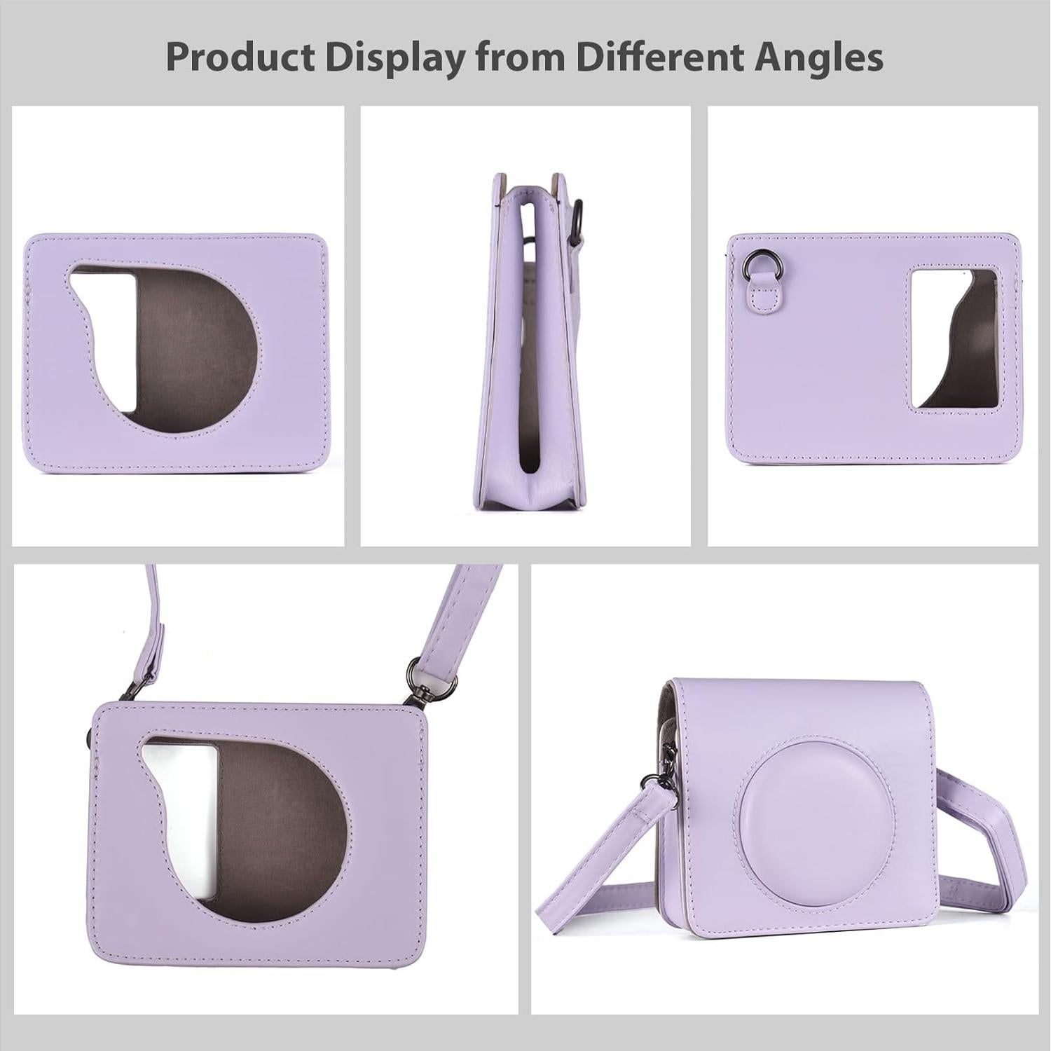 Funda de Cámara Andoer Retro Cuero PU para Kodak C300R/Mini Shot 3