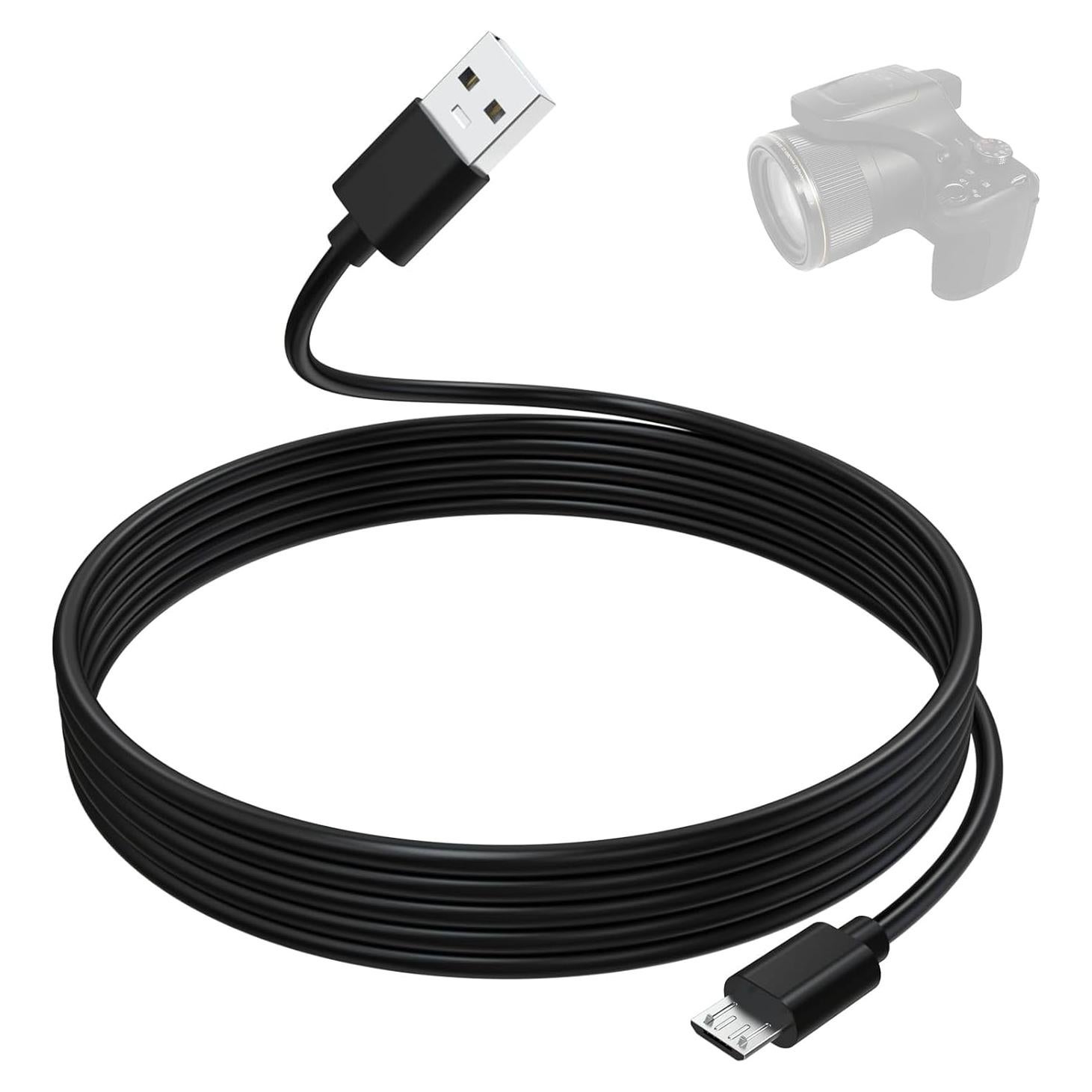 Cable de Carga Micro USB Kodak Pixpro 1.5m para Cámaras