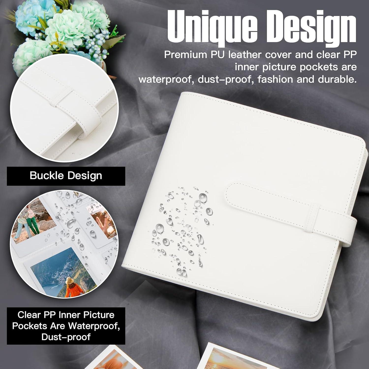 Álbum de Fotos Veicevol Blanco para Cámara Instantánea