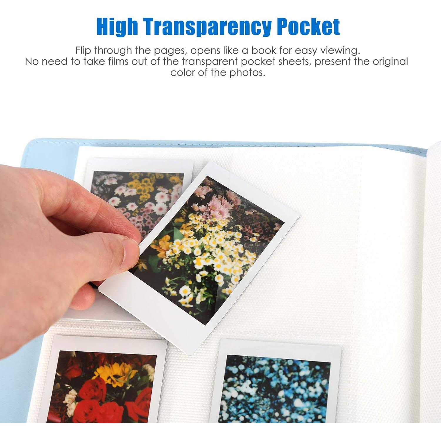 Álbum de Fotos Veicevol Blanco para Cámara Instantánea