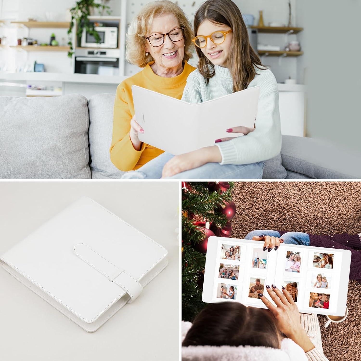 Álbum de Fotos Veicevol Blanco para Cámara Instantánea