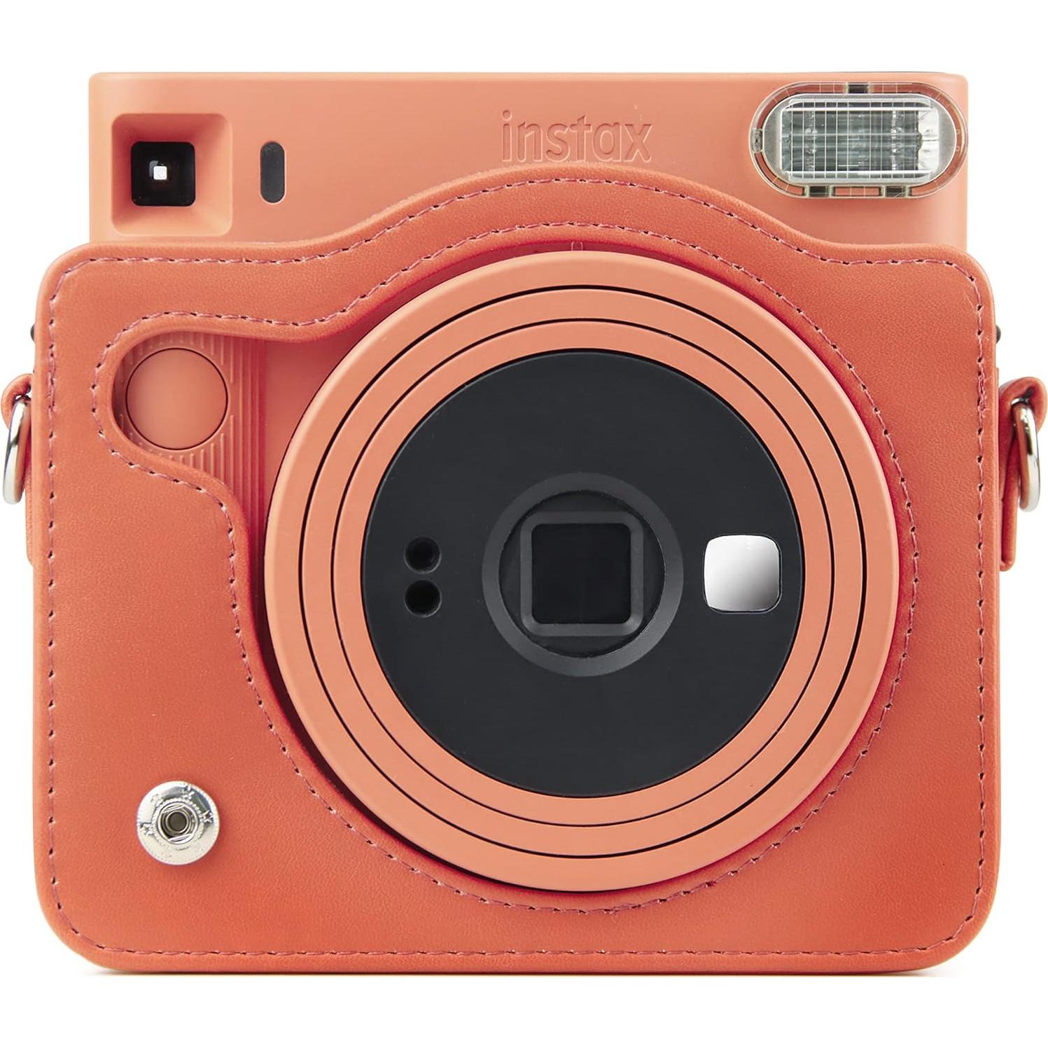 Funda de Cámara Instantánea Fujifilm SQ1 Naranja Terracota