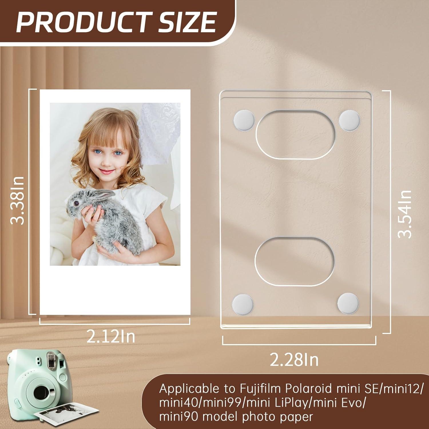 Paquete de 10 Marcos de Fotos Magnéticos LIANHELILAI 5x7.6 cm