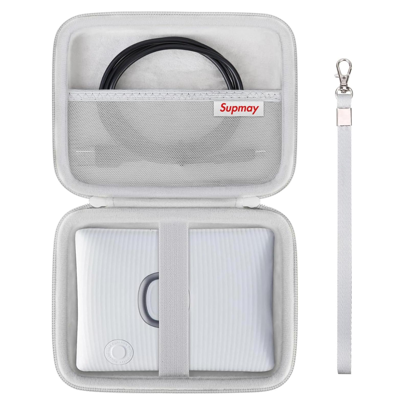 Funda Dura Supmay para Impresora Fujifilm Instax Square Link Gris