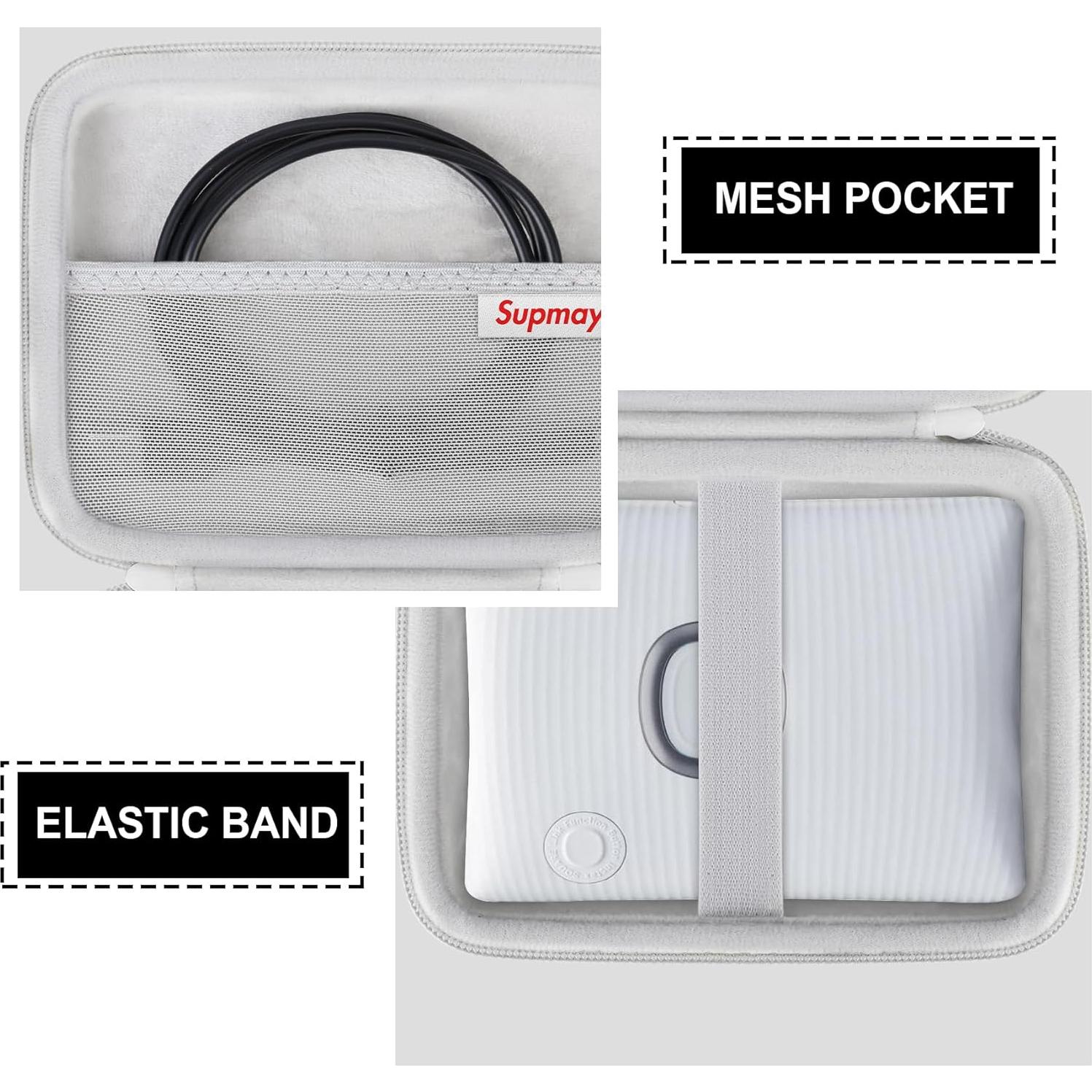 Funda Dura Supmay para Impresora Fujifilm Instax Square Link Gris