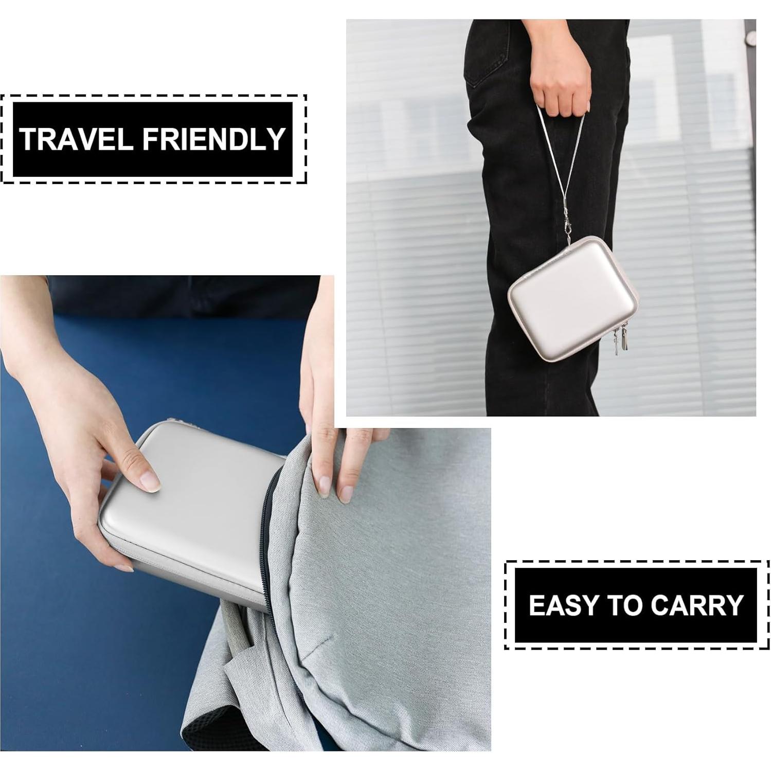 Funda Dura Supmay para Impresora Fujifilm Instax Square Link Gris