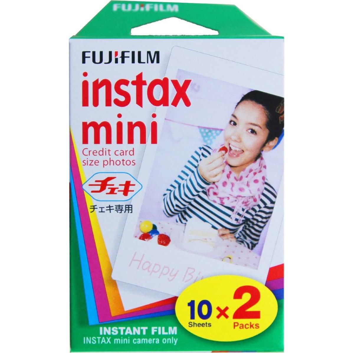 Película Instantánea Fujifilm Instax Mini Twin Pack 40 Disparos
