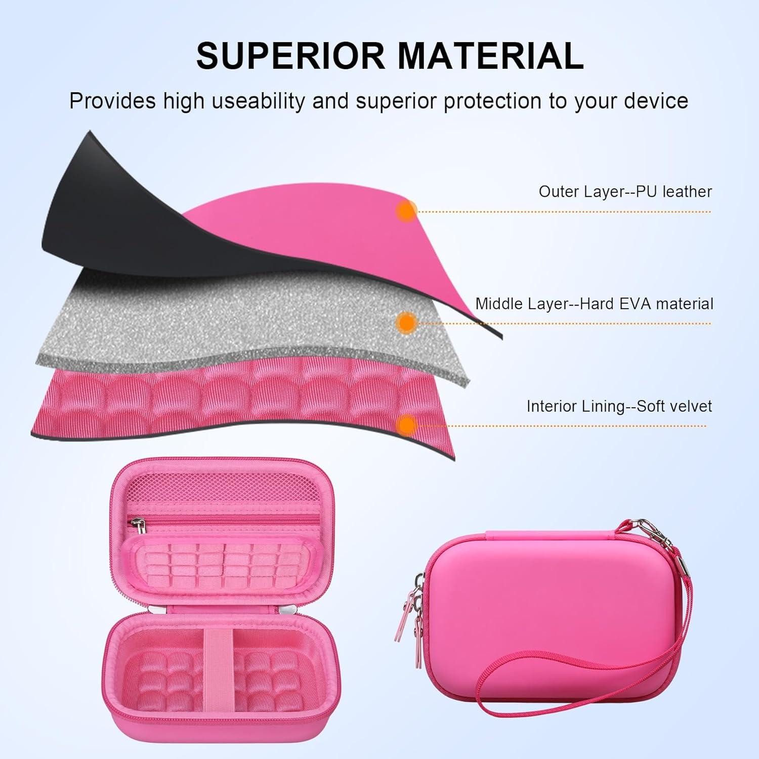 Funda de Transporte Elonbo para Cámara Kodak x Barbie - Rosa