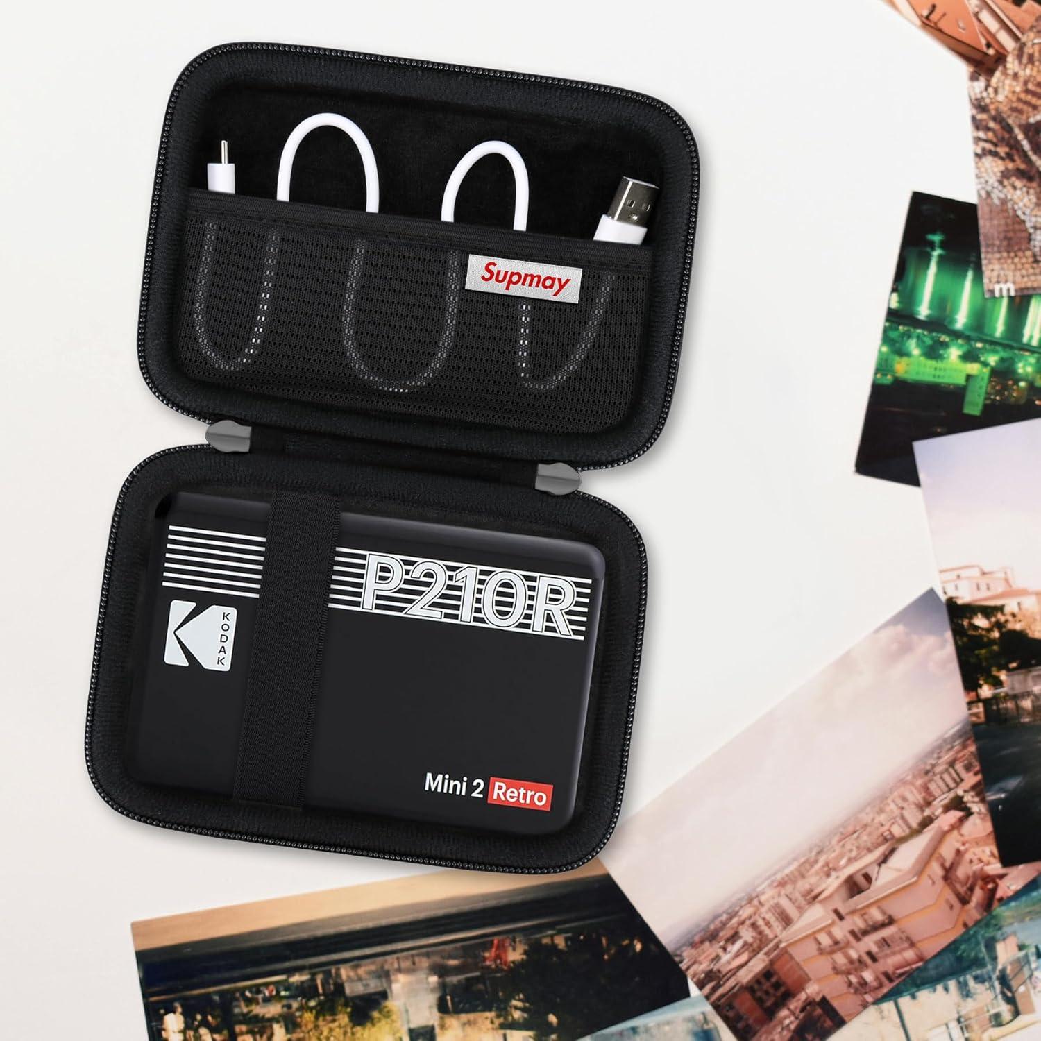 Funda Dura para Impresora KODAK Mini 2 Retro - Negro