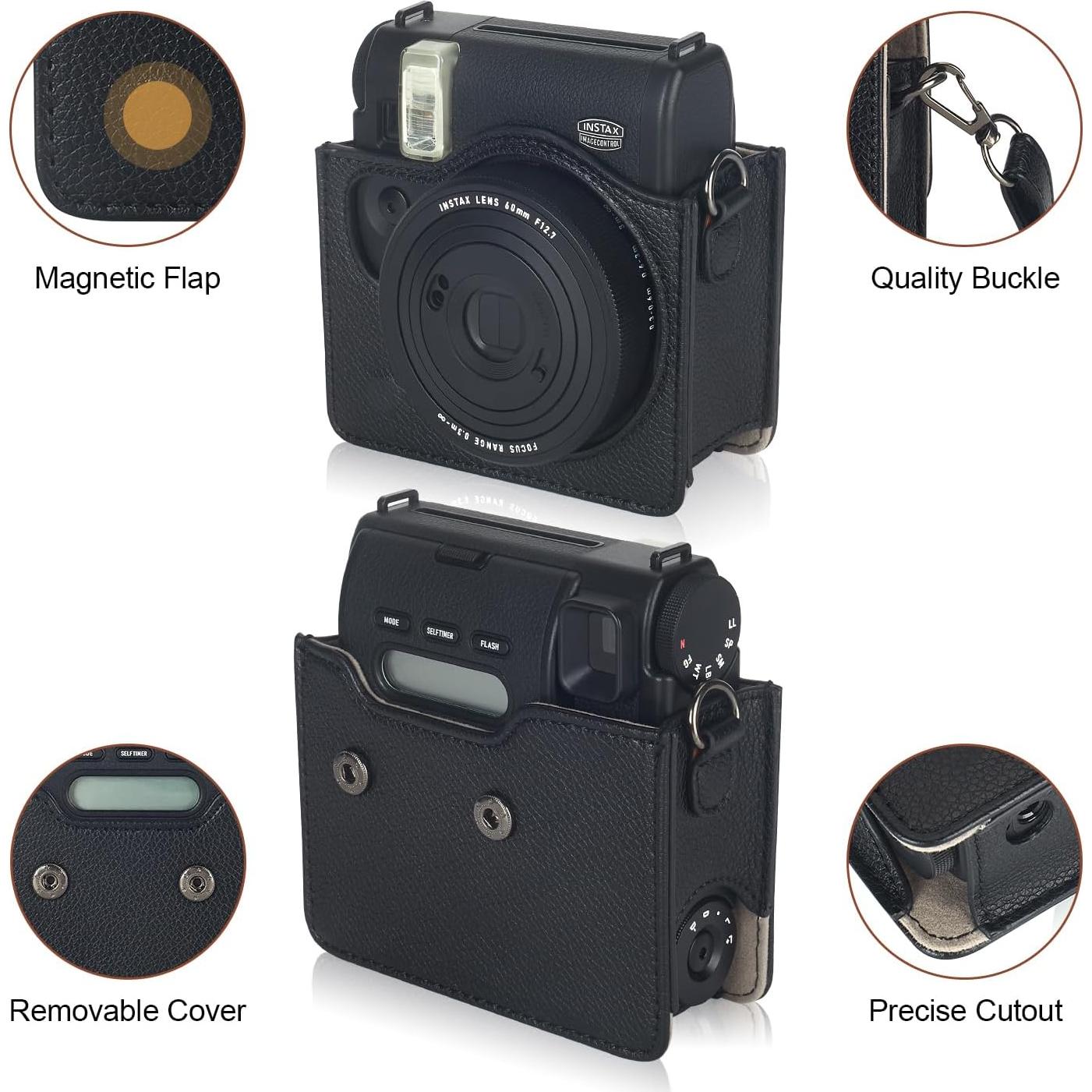 Funda Protectora Phetium para Fujifilm Instax Mini 99 - Negro