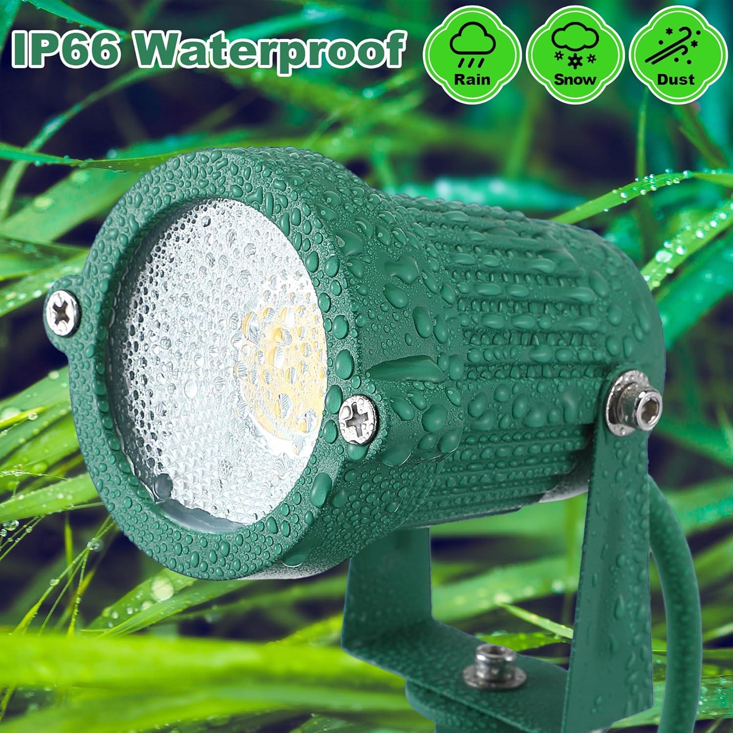 Foco LED RGB Enhon 2 Piezas Exterior a Prueba de Agua