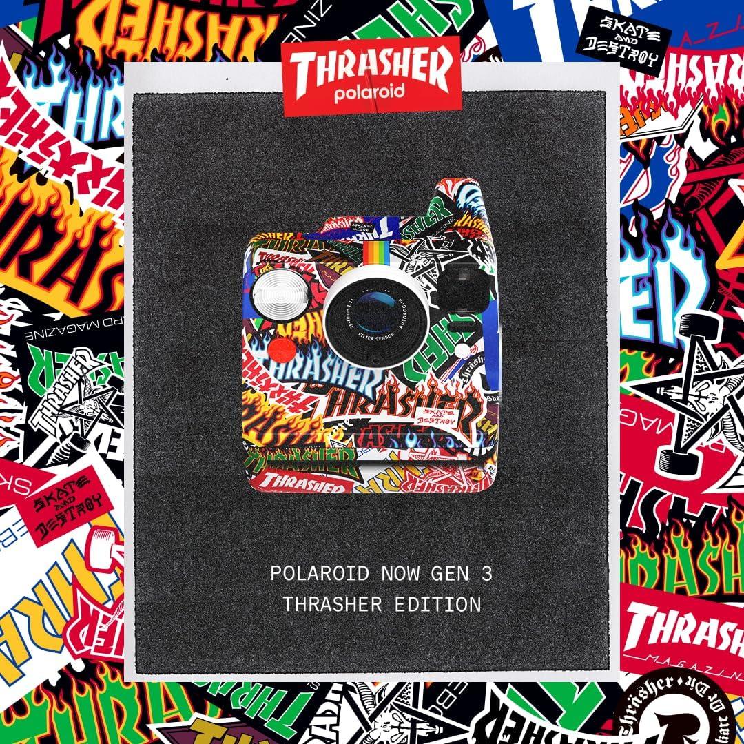 Cámara Instantánea Polaroid Now 3ra Generación Thrasher