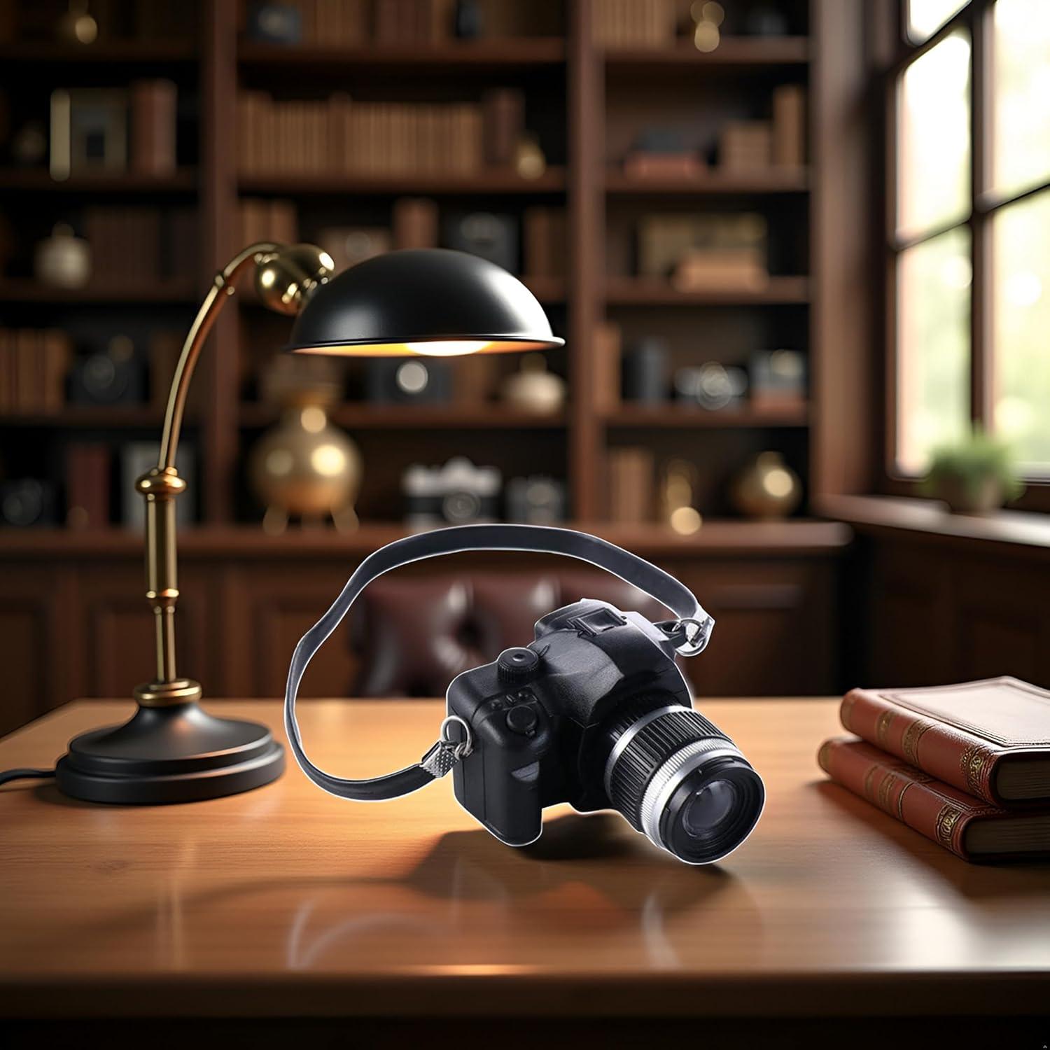 Cámara Vintage Miniatura Jizlan 1:4 Decorativa 20g