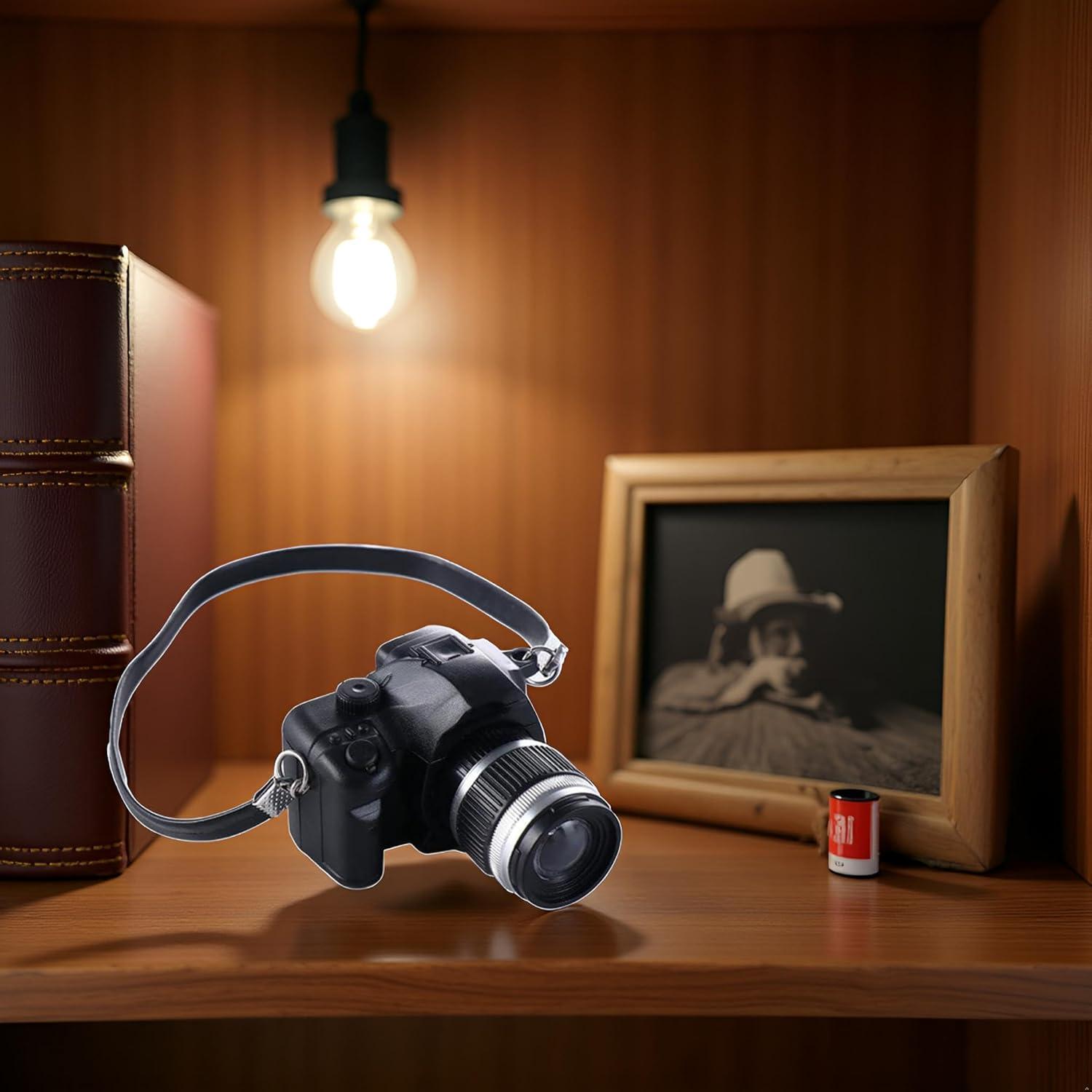 Cámara Vintage Miniatura Jizlan 1:4 Decorativa 20g