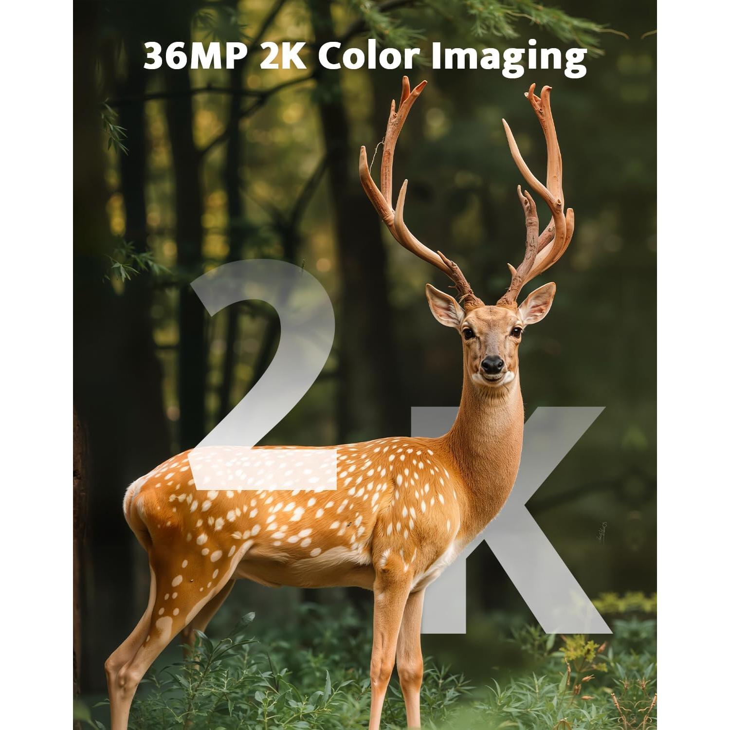 Cámara de Sendero Usogood 36MP 2K HD con Visión Nocturna