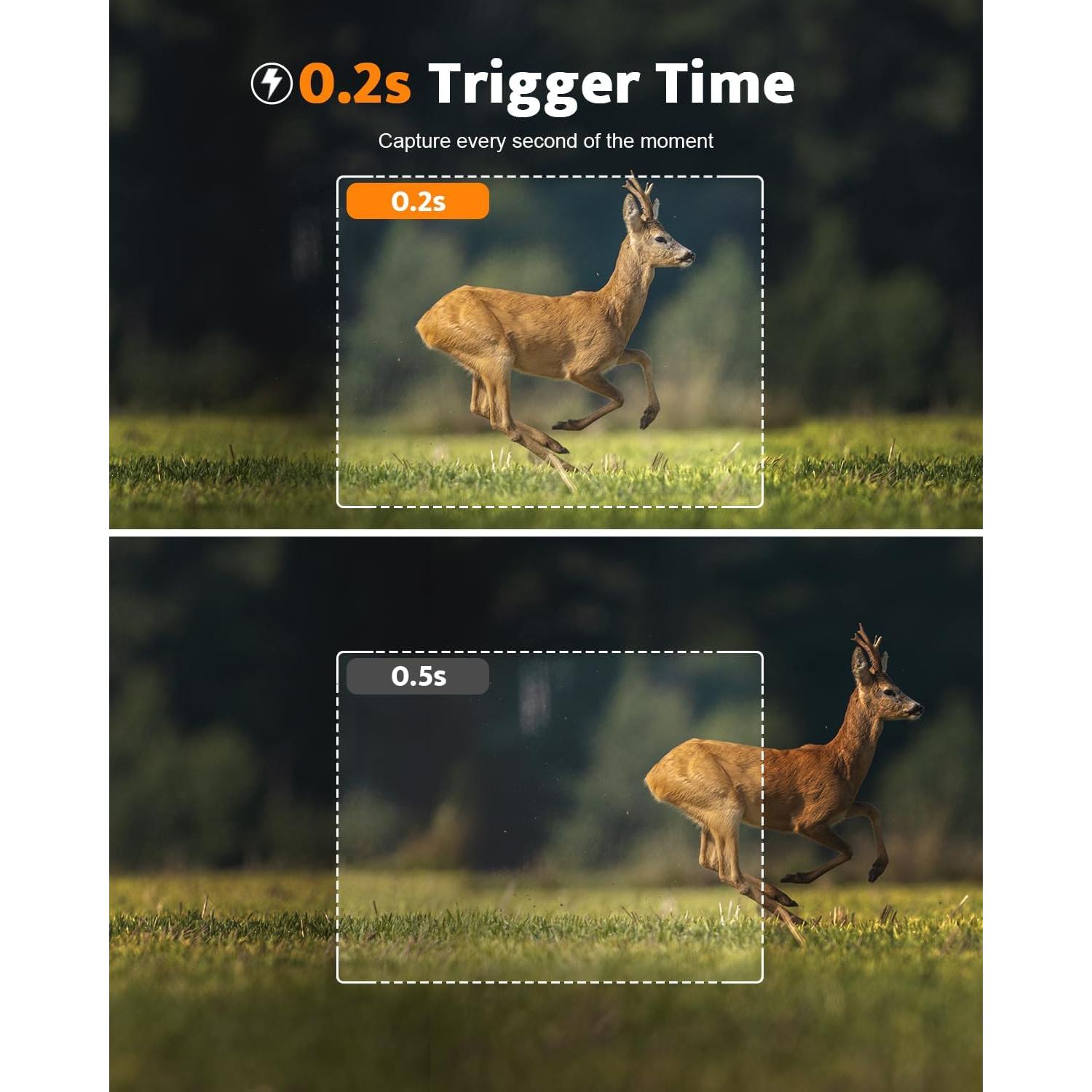 Cámara de Sendero Usogood 36MP 2K HD con Visión Nocturna