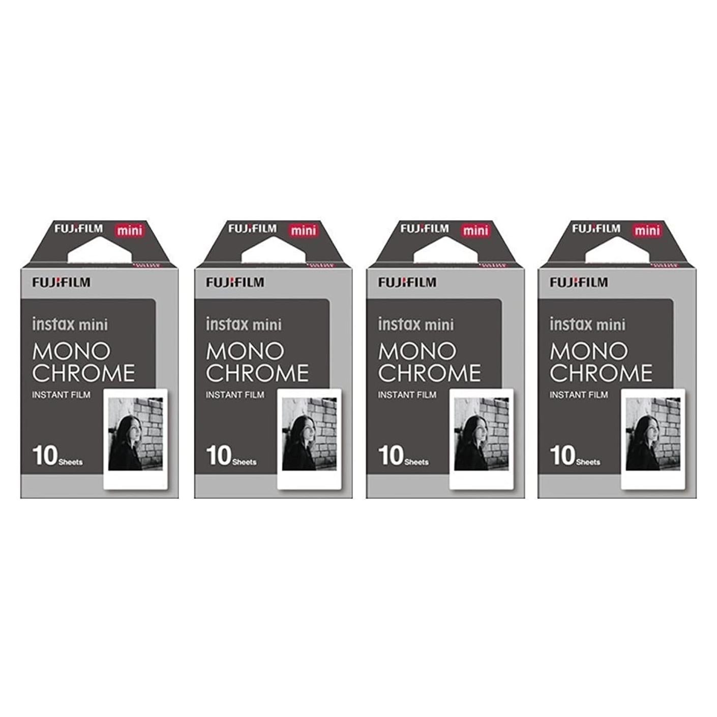 Película Instantánea Fujifilm Instax Mini Monocromática 40 Tiros