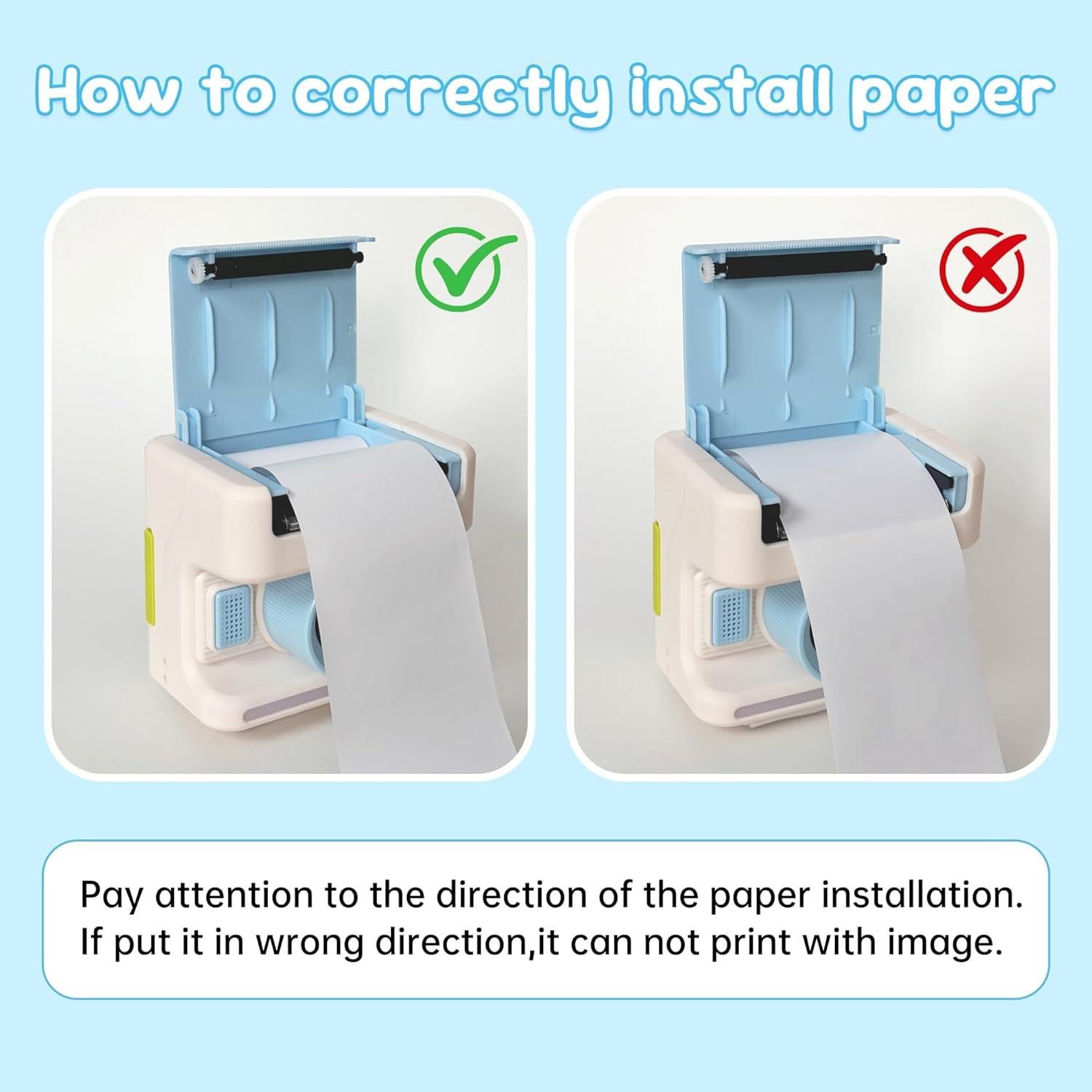 Cámara Instantánea para Niños SINDEER M16 48MP Azul