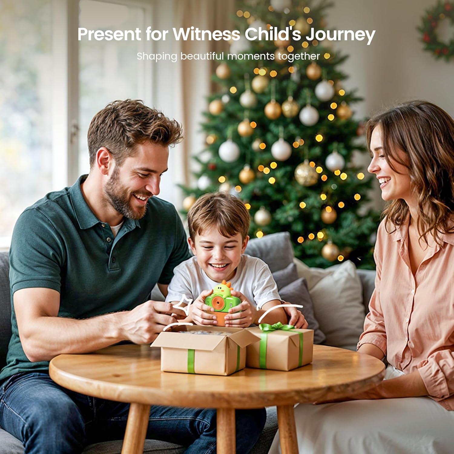 Cámara Infantil Instantánea Liscuty K23 Dinosaurio Bluetooth