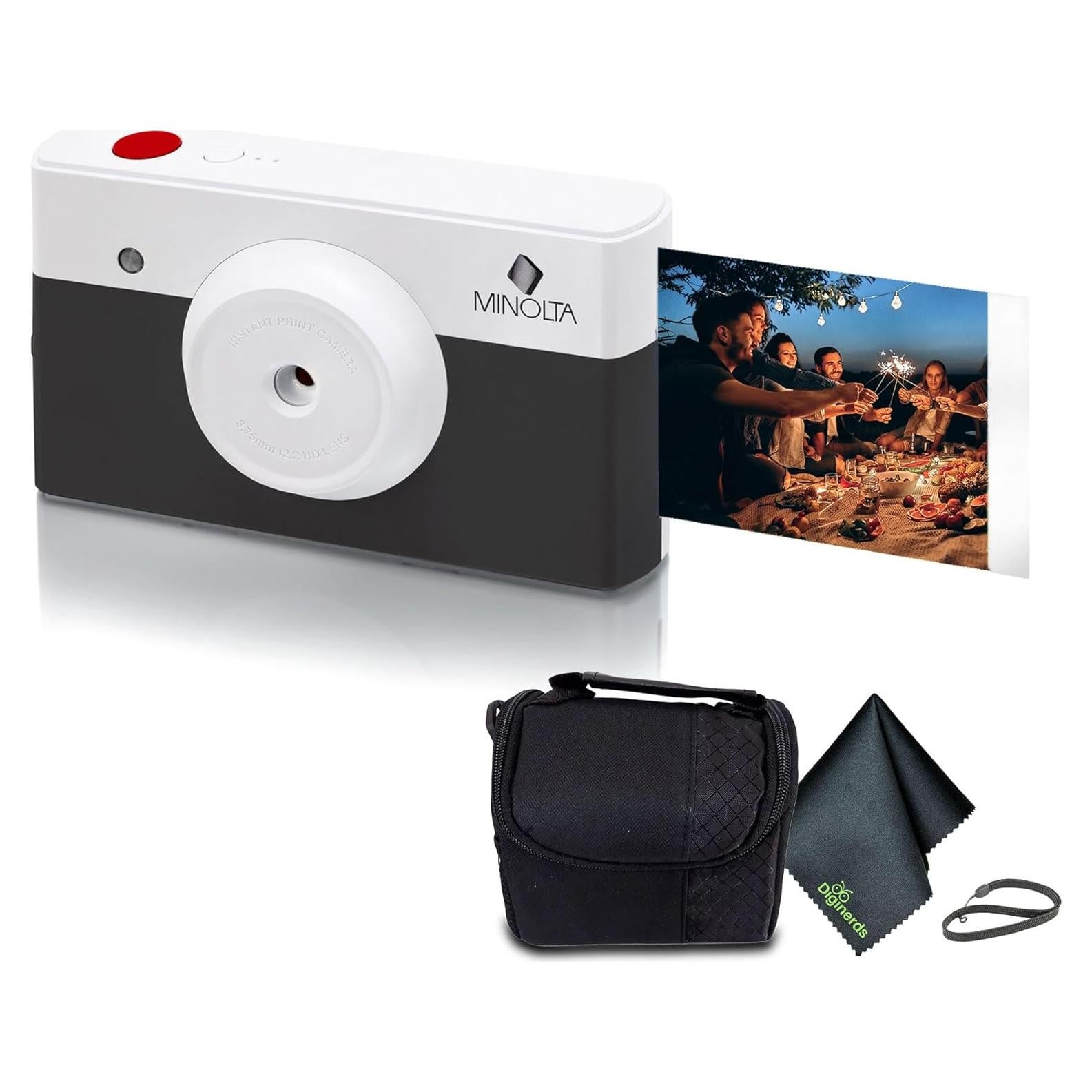 Cámara Digital Instantánea Minolta Instapix MNCP10 - Carbón